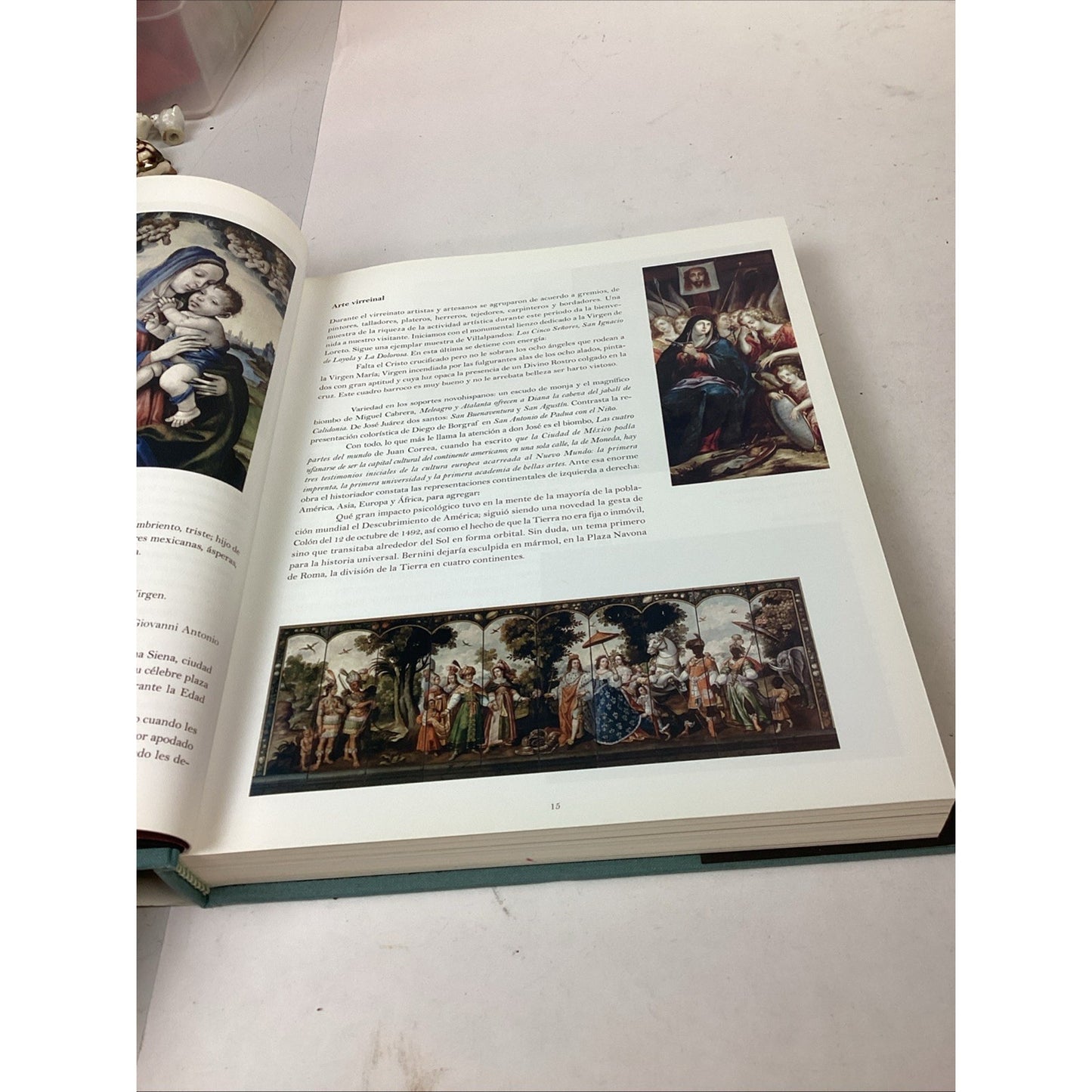 SEIS SIGLOS DE ARTE. CIEN GRANDES MAESTROS Mexican Art Illustrated Hardcover