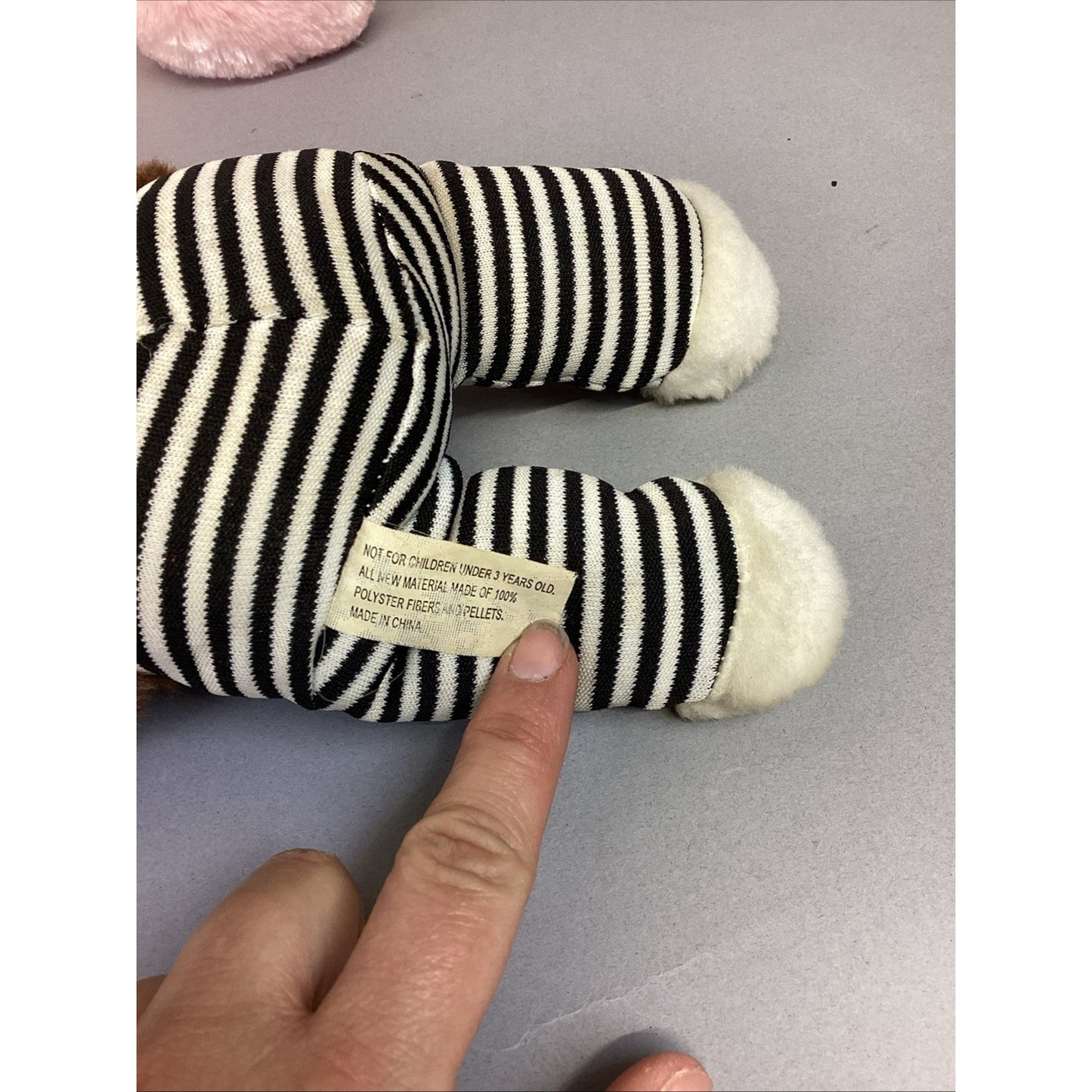 Set Of 5 Vintage Plush Bears/Cabbage Patch Dog - Alcatraz, PA Commonwealth Bears