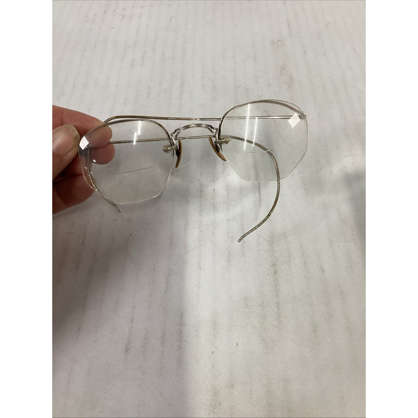 Vintage American Optical Bifocal Eyeglasses With Hard Case