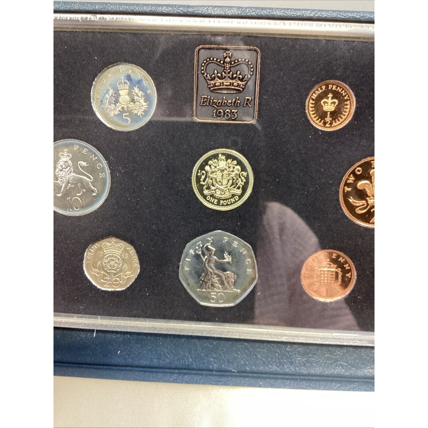 1983 UNITED KINGDOM ROYAL MINT 8 COIN PROOF SET - 8 Coins