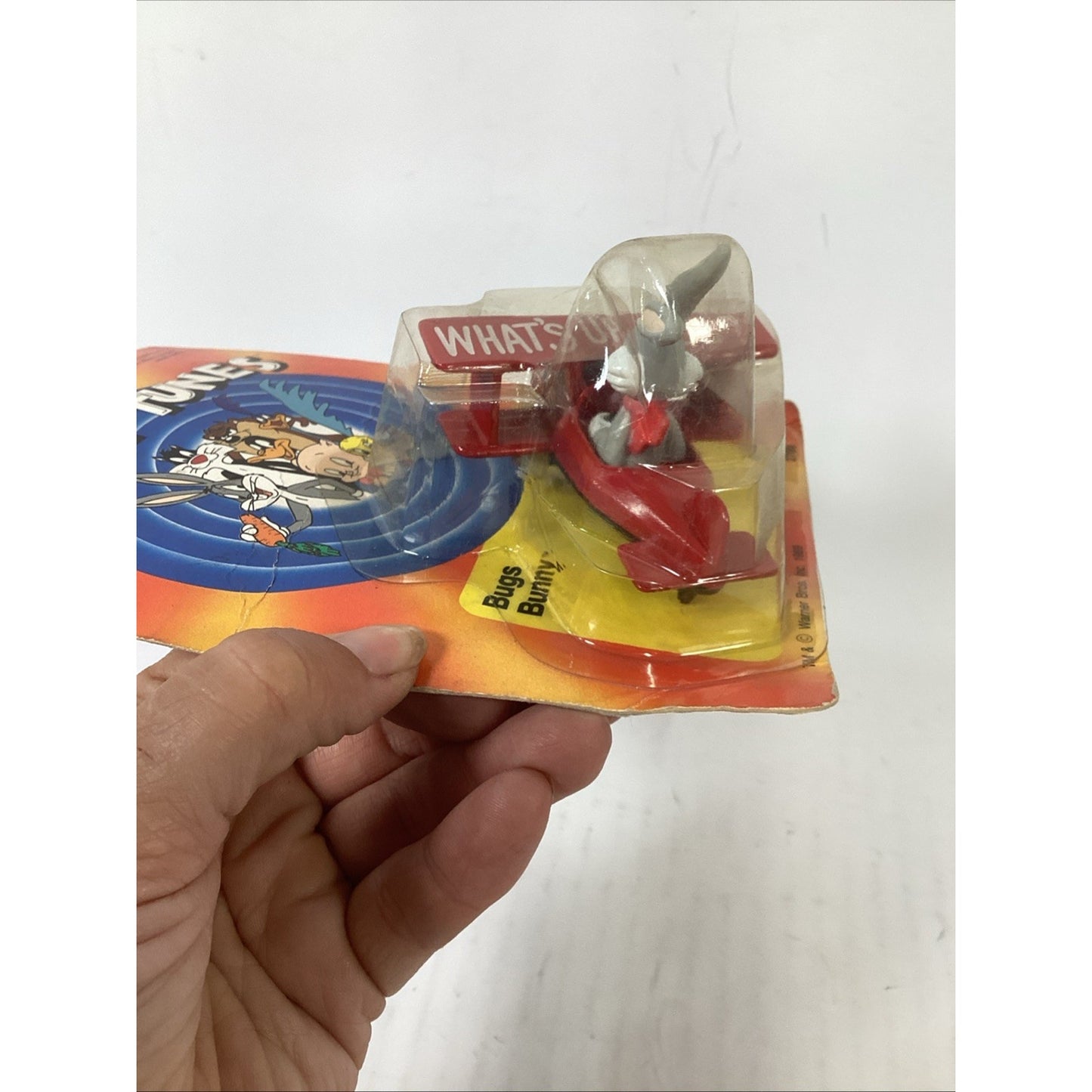 Vintage 1989 Lot of 3 NOS ERTL Looney Tunes Metal Characters/Vehicles