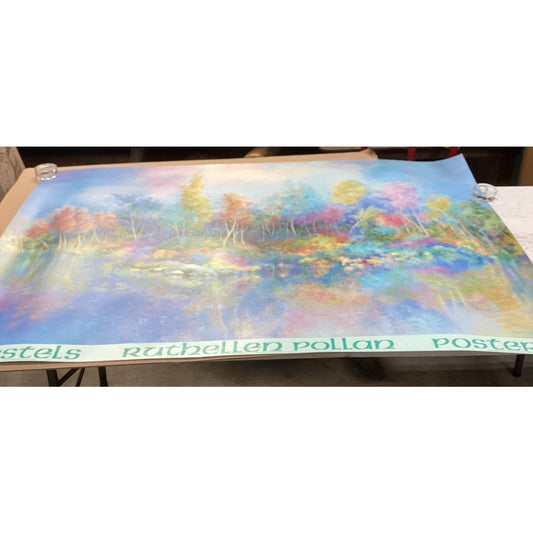 1986 Pastels Ruthellen Pollan Posters - 56x38”