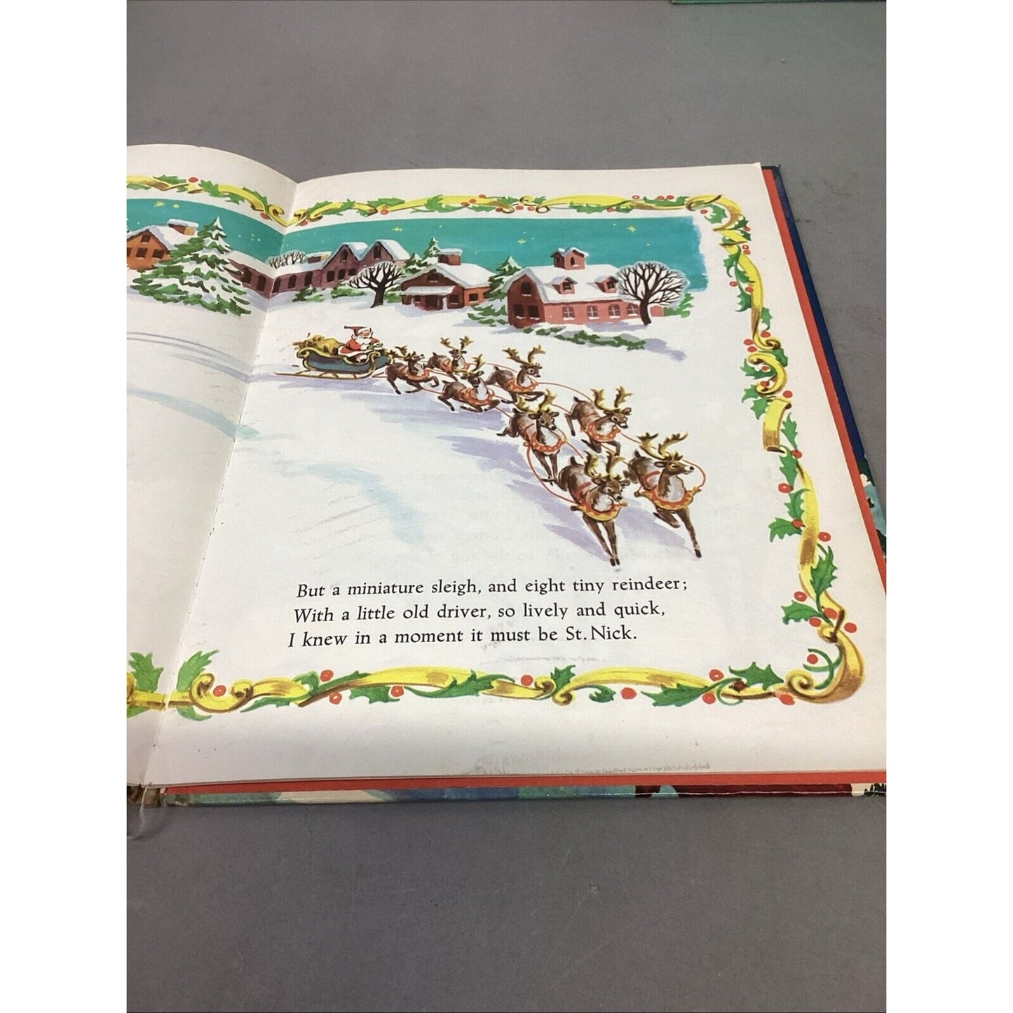 A Big Golden Book The Night Before Christmas (1950) & Frosty The Snowman (1951)