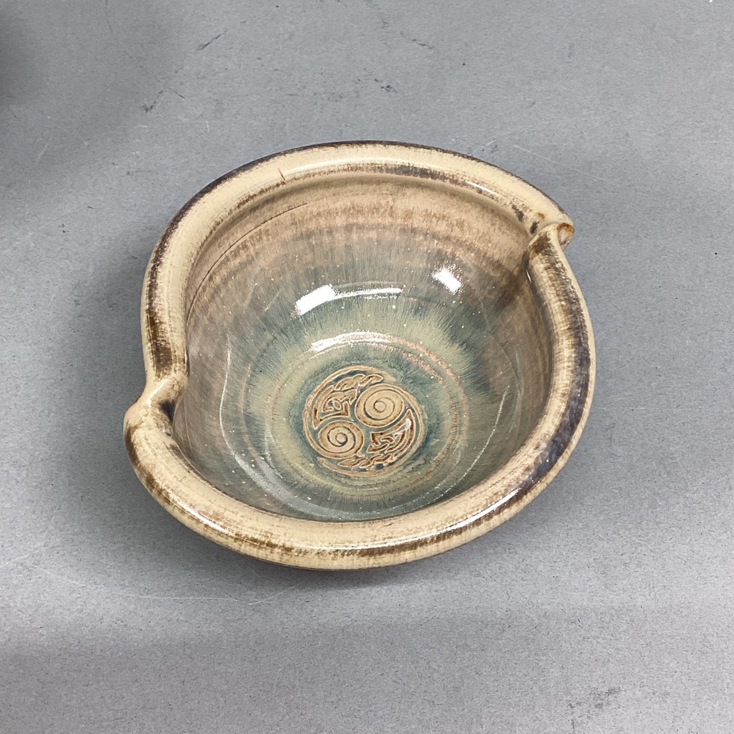 Set Of 2 - Celtic Clays Studio Art Pottery Handmade Bowls - Ireland