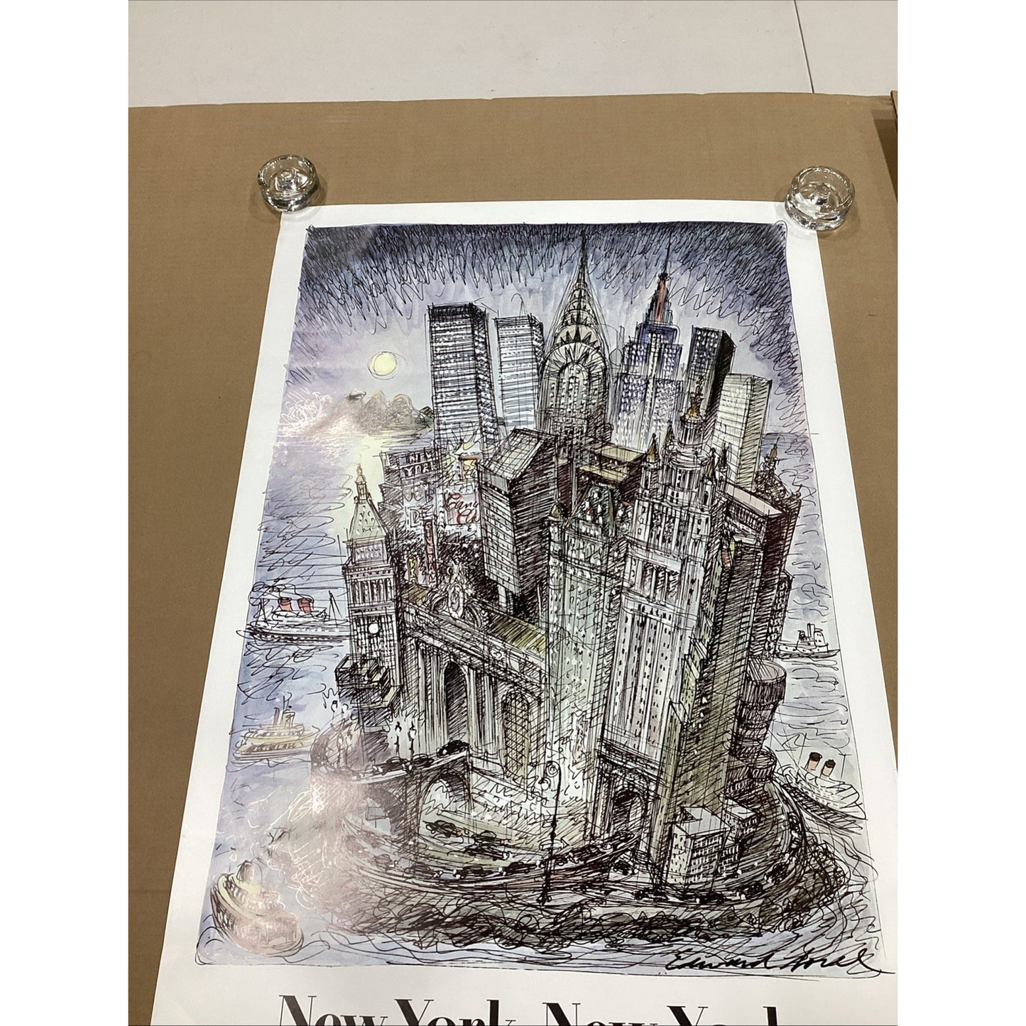 Edward Sorel NYC - New York, New York Liberty House/Hawaii - 37x24”