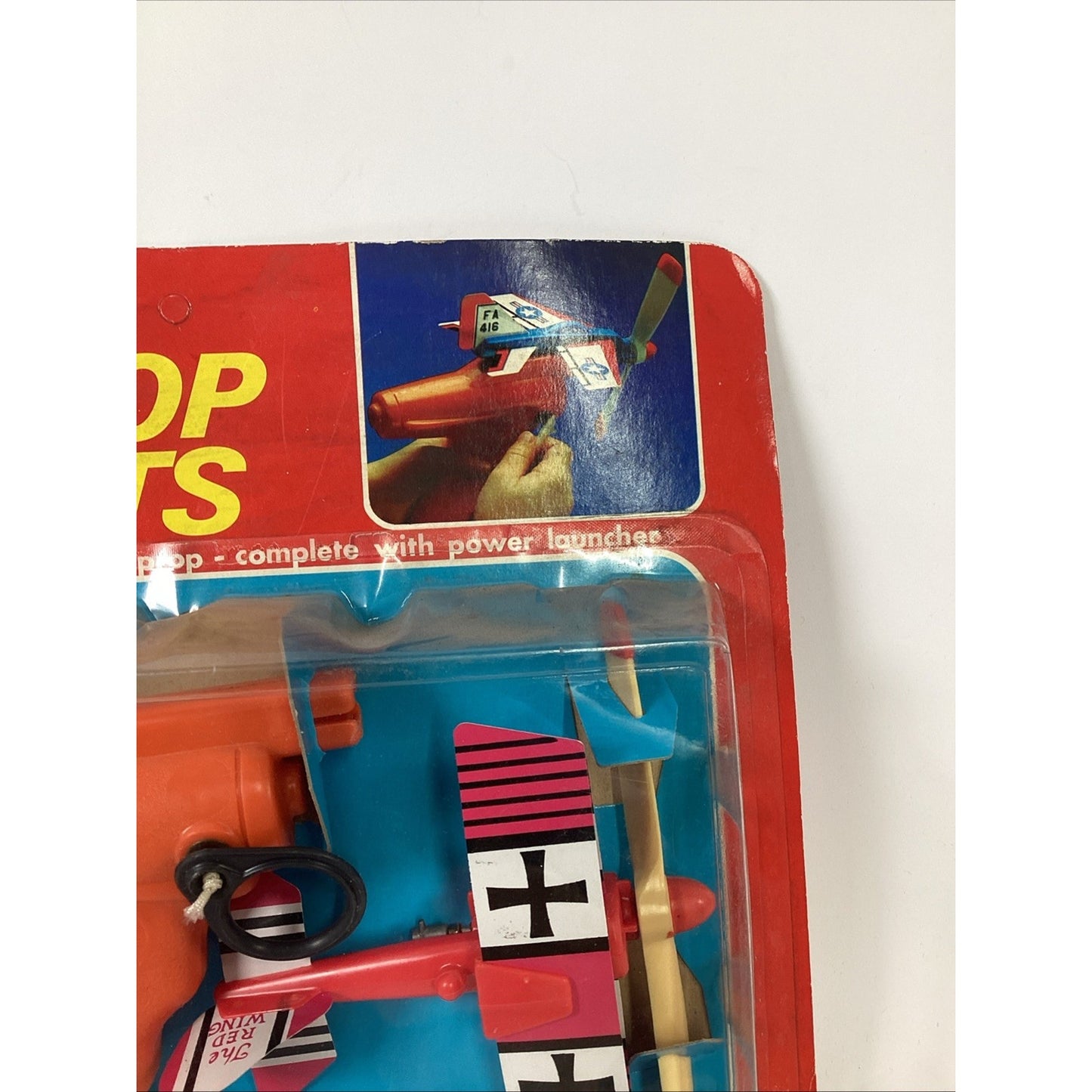 Vintage 1981 Lanard Hi-Flying Prop Shots - Unpunched Card - NOS