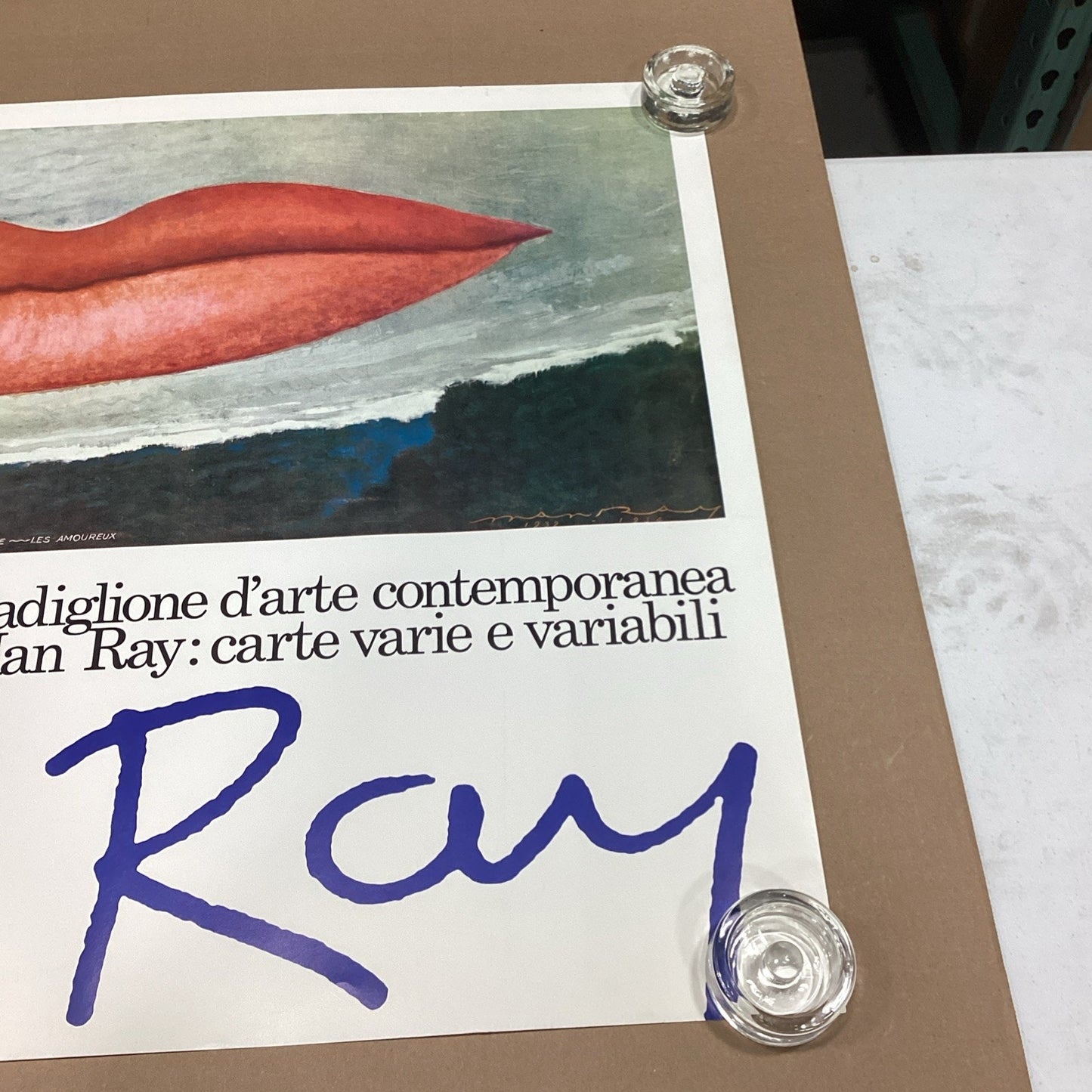 Man Ray Expo Poster - 38.5x26.75”