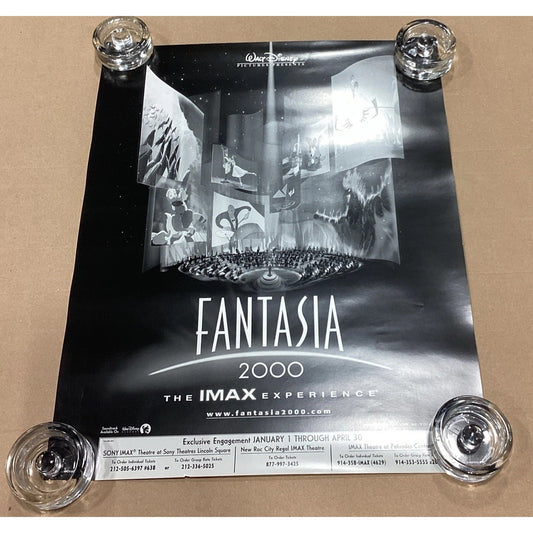 Walt Disney Fantasia 2000 IMAX Experience Poster - 20x16”