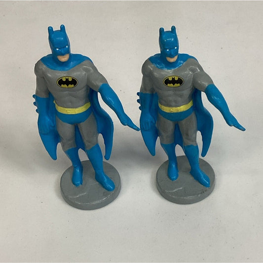 Set Of 2 Vintage 1988 DC Comics BATMAN Action Figures - 3.5”H