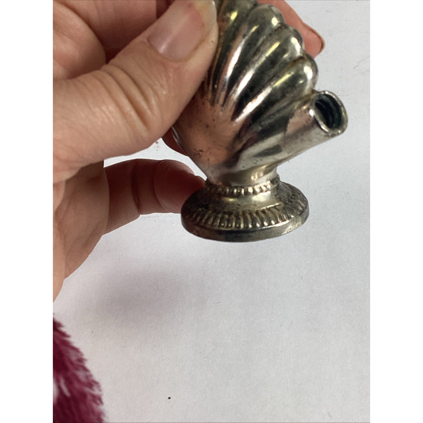 Pair Of Balboa, California Silver Plated Shell Salt & Pepper Shakers