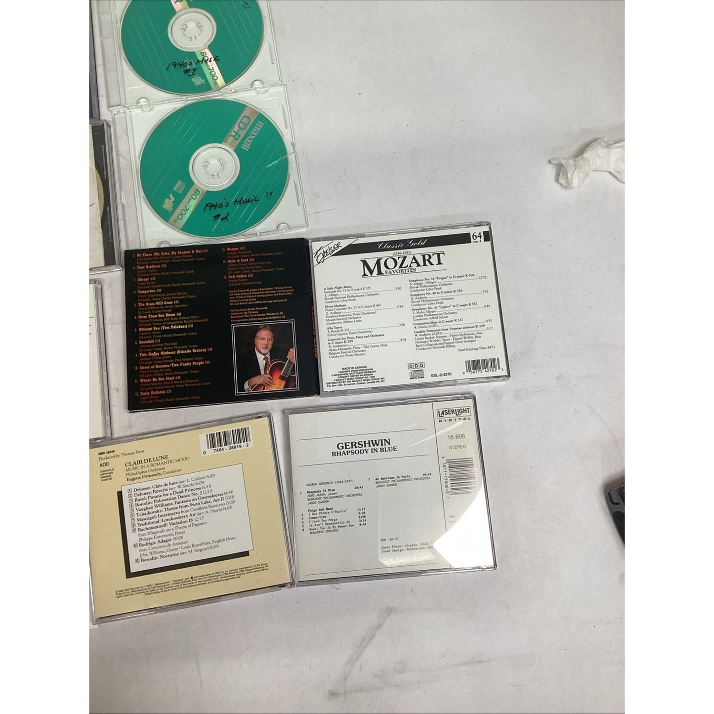 Lot Of 17 CD’s - Vivaldi, Beethoven, Mozart, Philharmonic, Gershwin & More