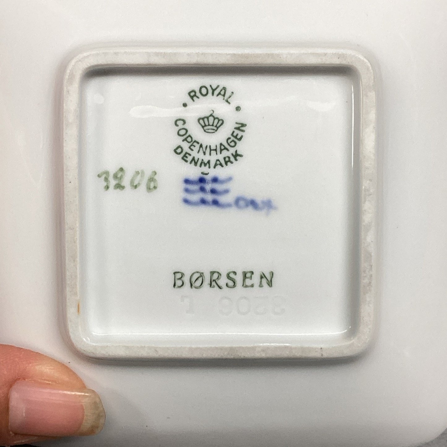 Royal Copenhagen Trinket Dish & 3 Decorative Mini Plates - Denmark
