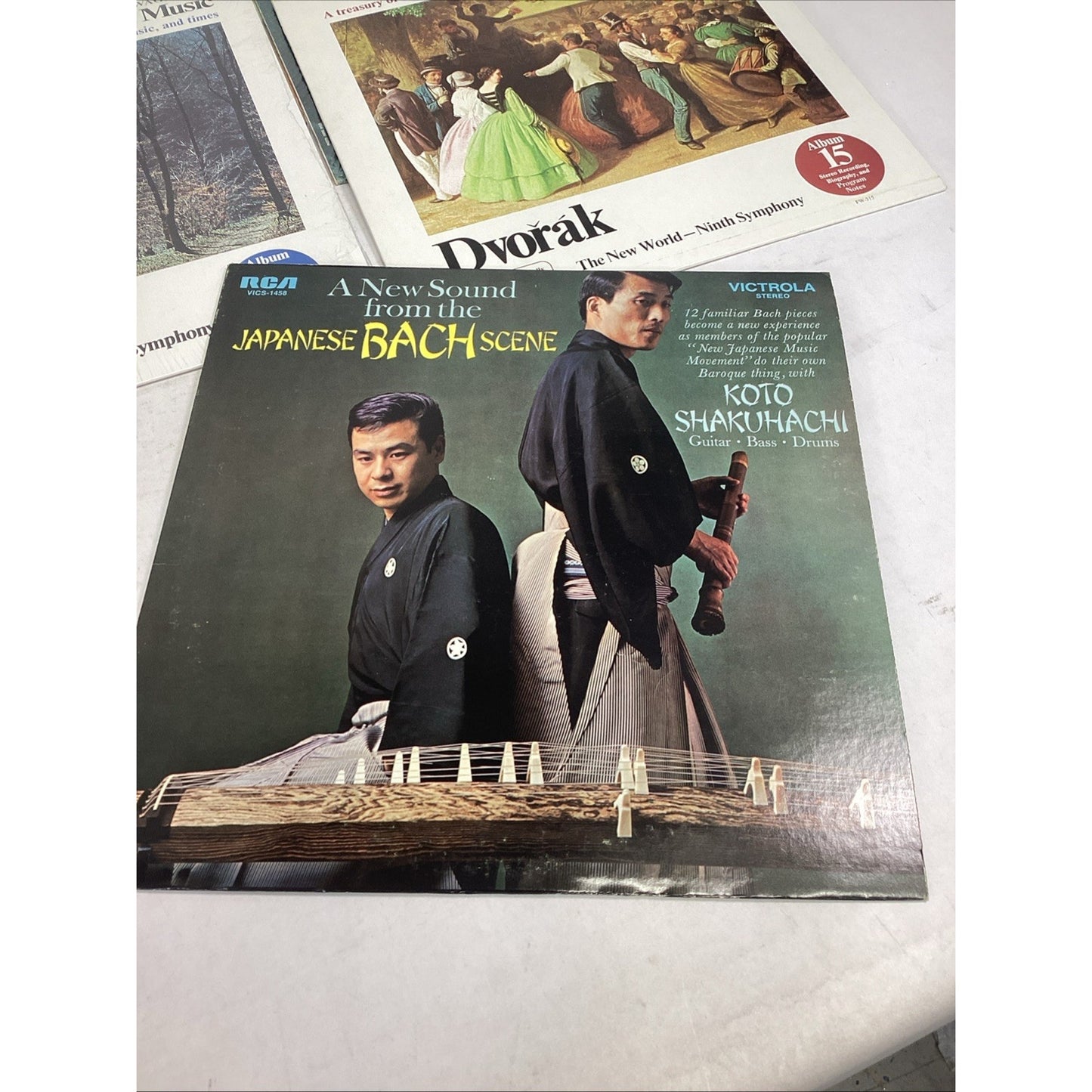13 Vinyl Records - Tchaikovsky, Bach, Gershwin, Stan Kenton, Tommy Dorsey