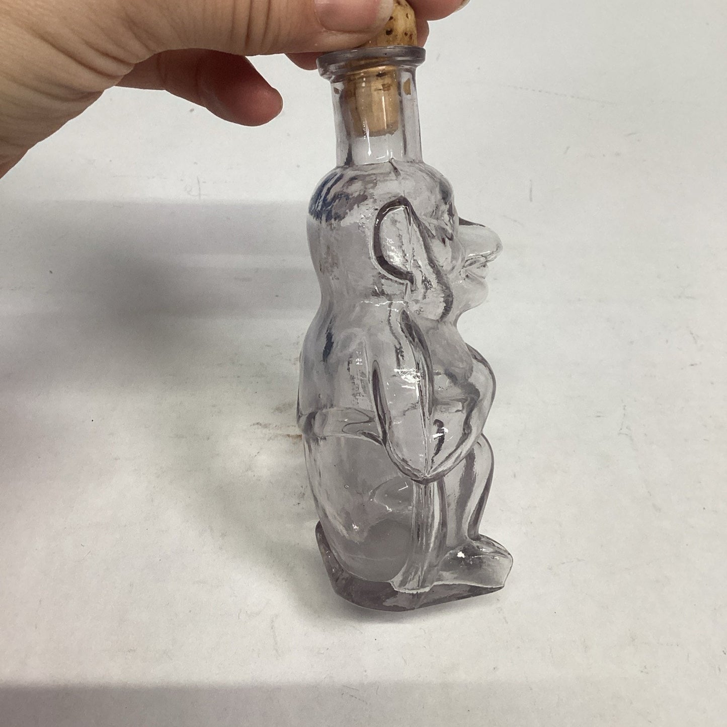 Just Monkeying Around Clear Glass Monkey Maple Syrup Jar With Stopper