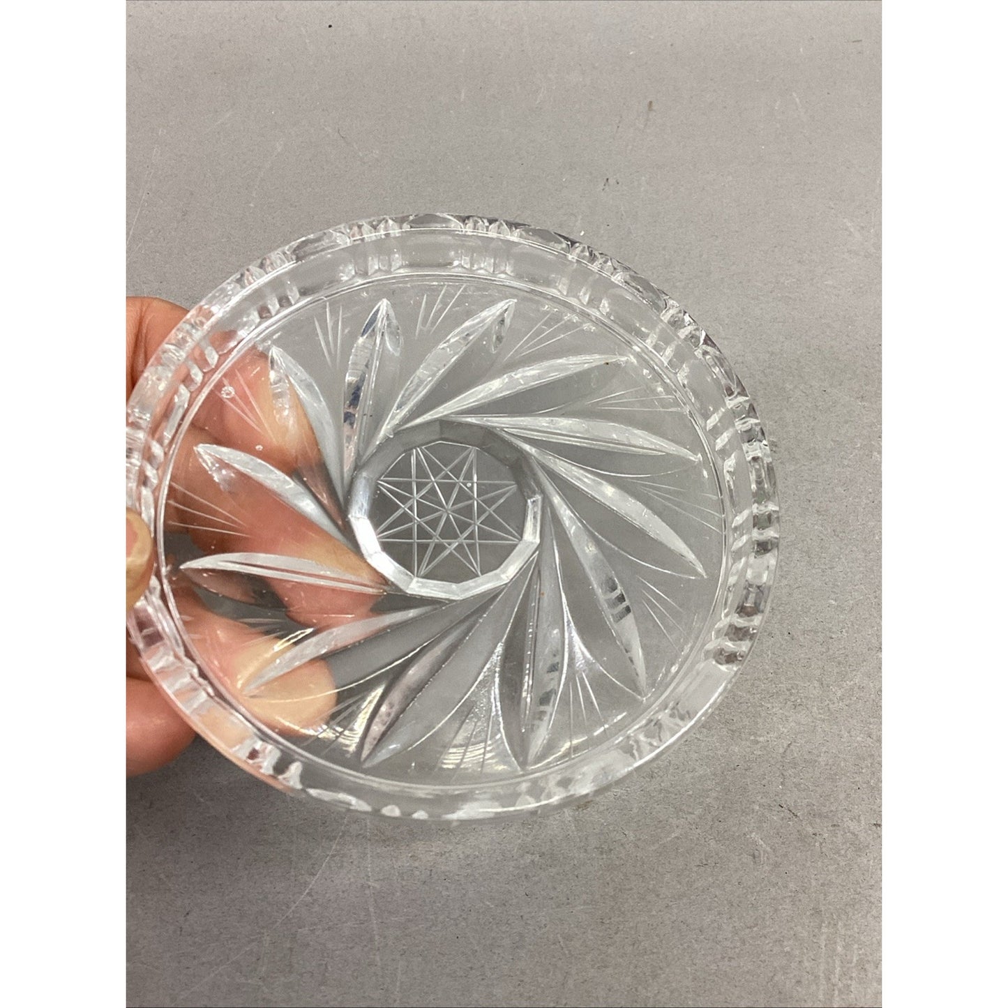 Vintage Echt Bleikristall - West Germany - Crystal Coasters