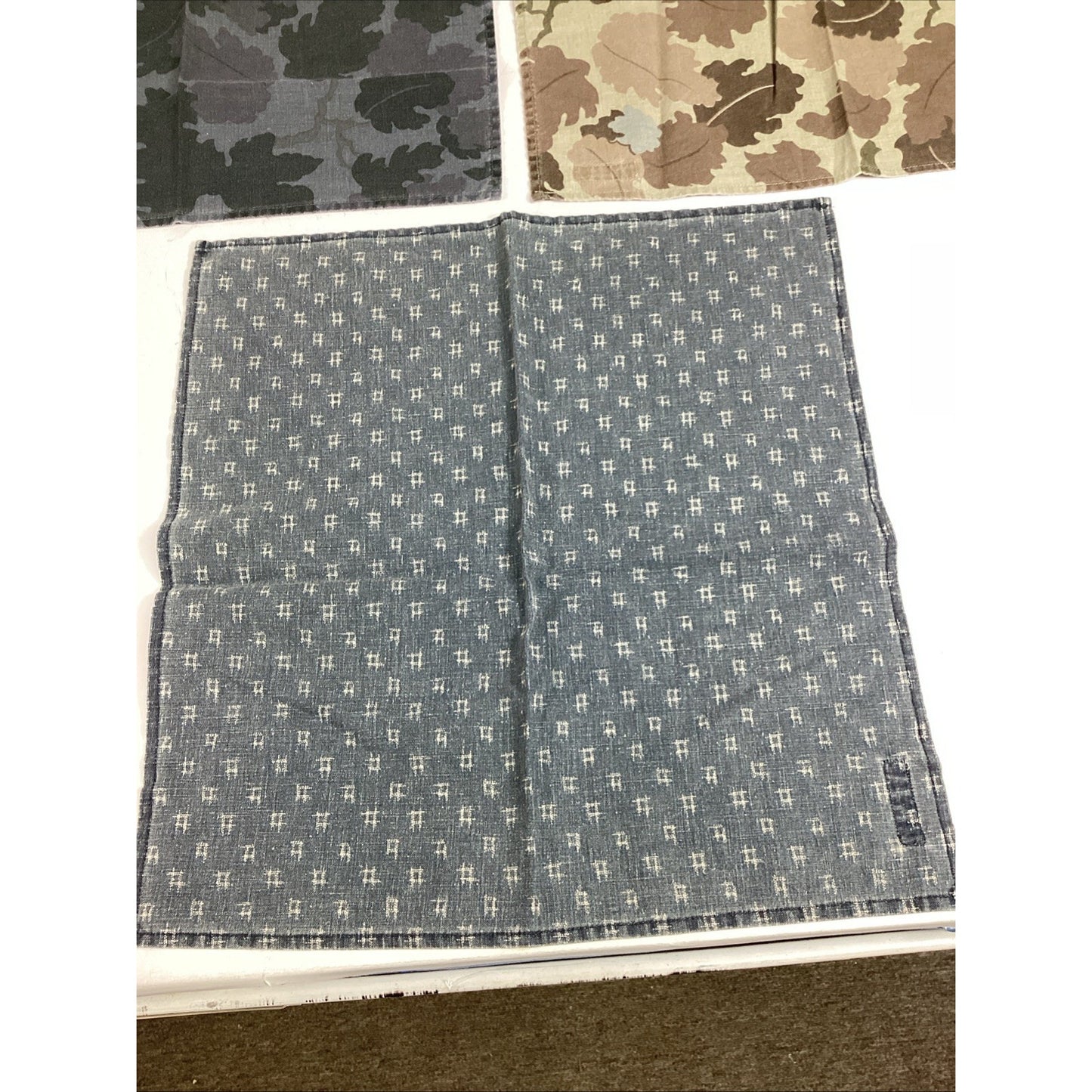 Set Of 3 Allsaints Cotton Handkerchiefs Bandanas