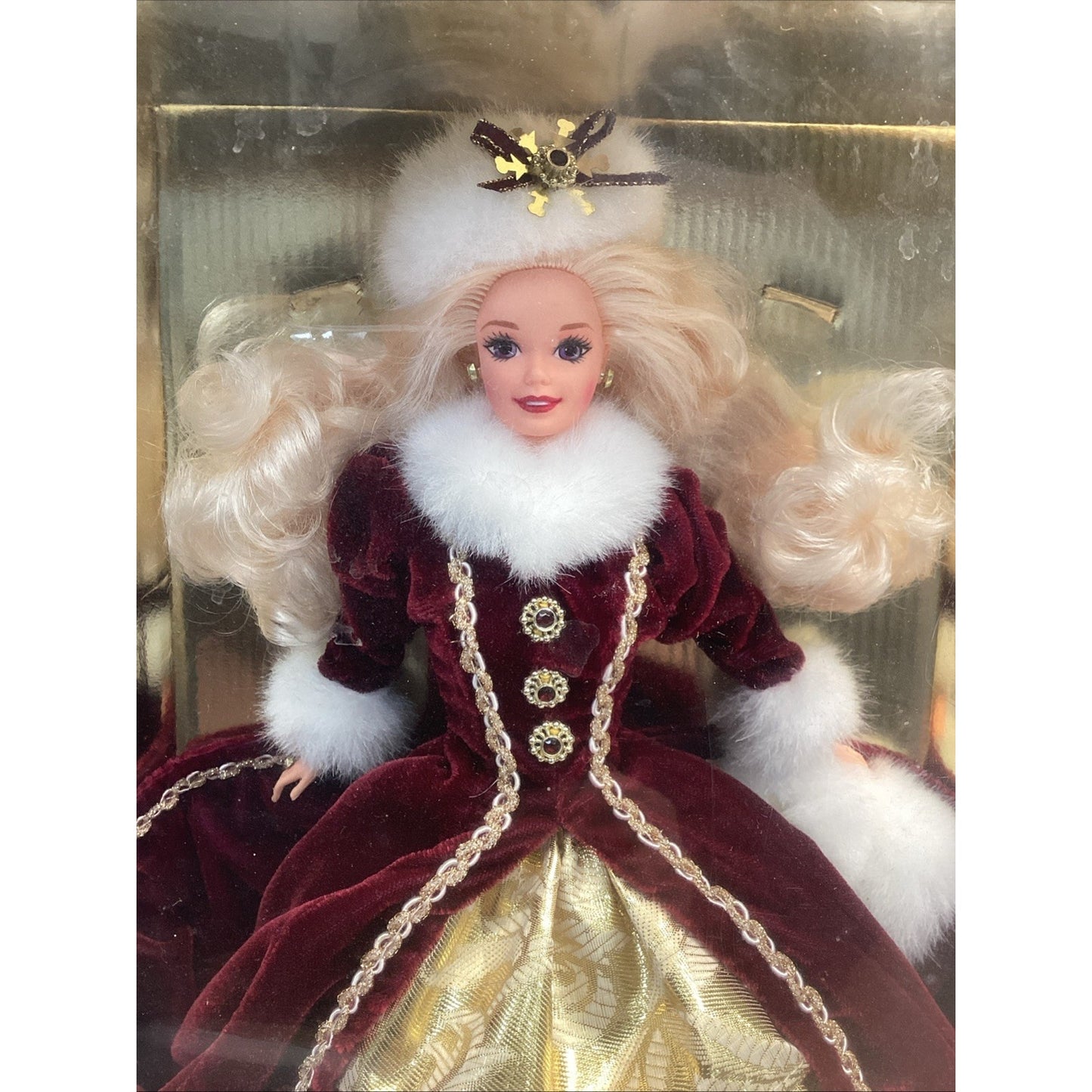 Vintage 1996 HAPPY HOLIDAYS BARBIE Special Edition Doll New in Box Mattel #15646