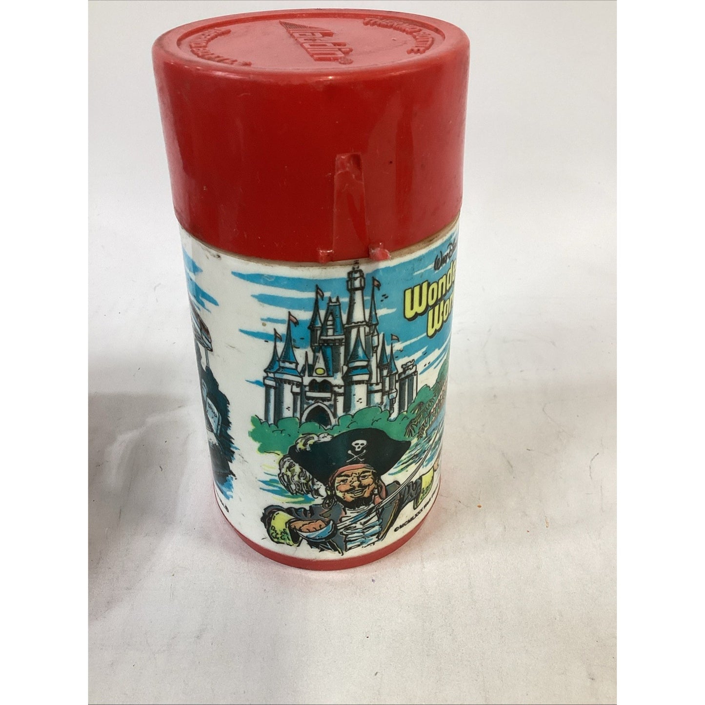 Walt Disney’s Wonderful World Vintage Plastic Thermos