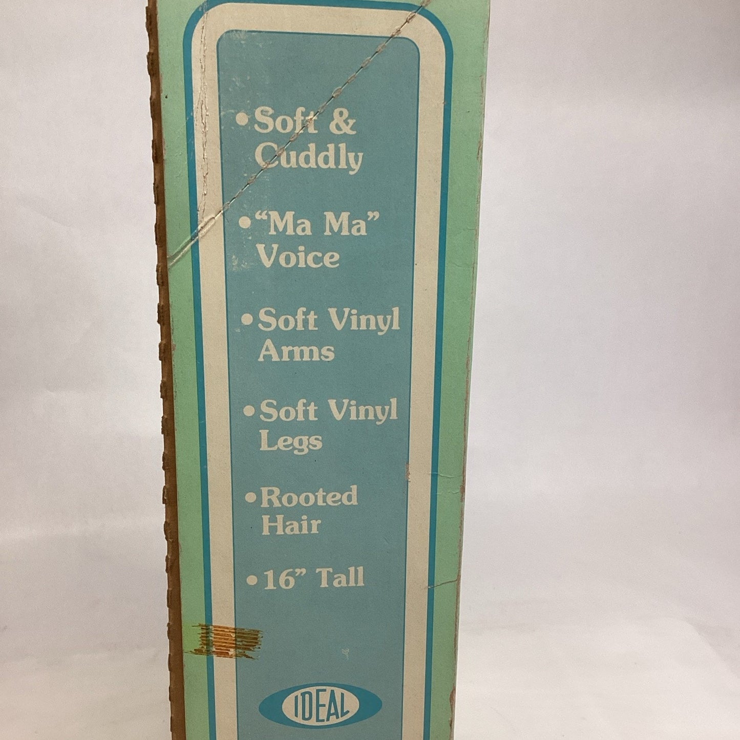 1982 - 16 inch Thumbelina Doll With Ma_Ma Voice - African American - NOS