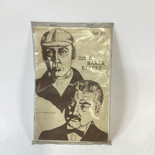 Vintage 1980 New Sealed 221 B Baker Street Expansion Set #5