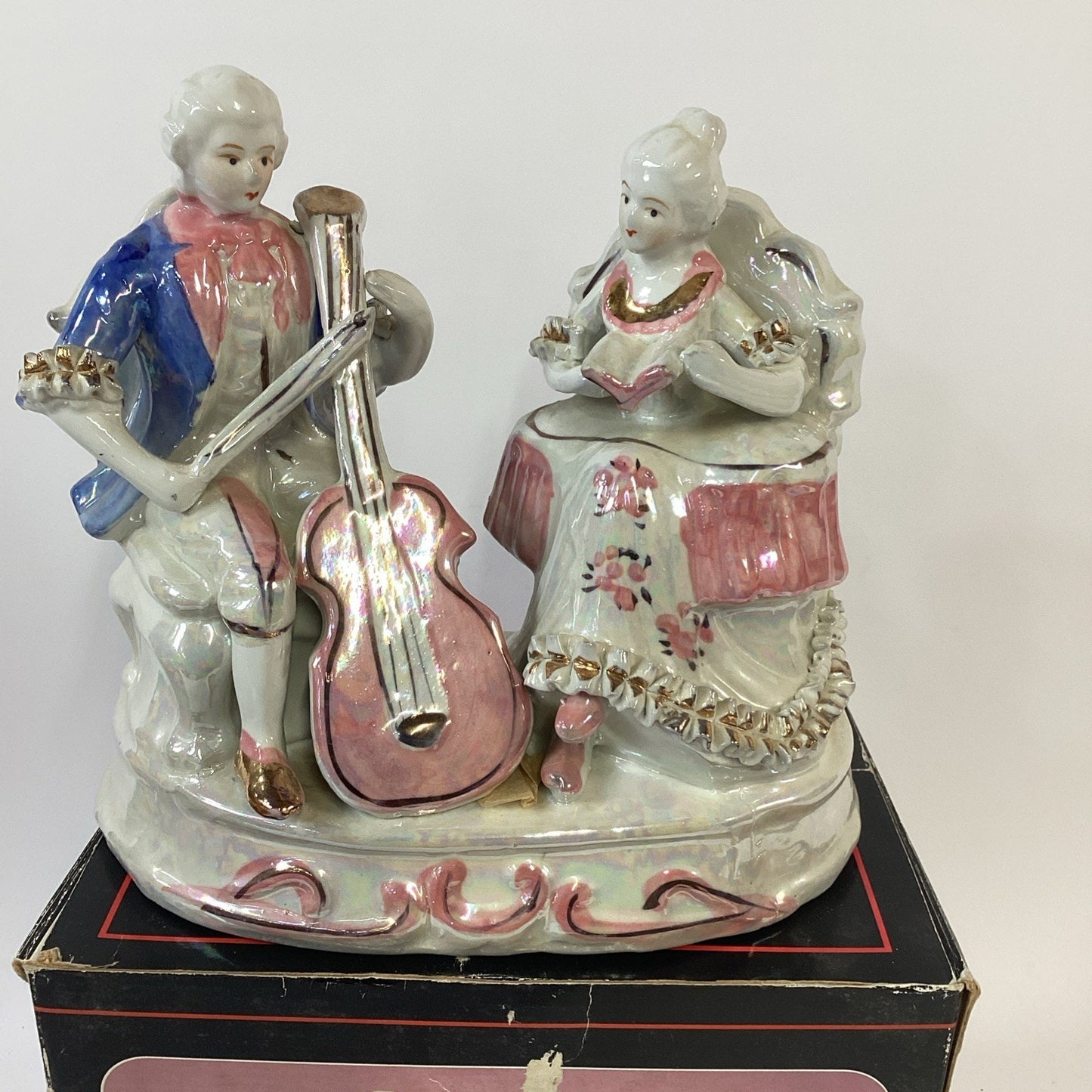 MTX Musical Porcelain Couple In original Box - #42-1052