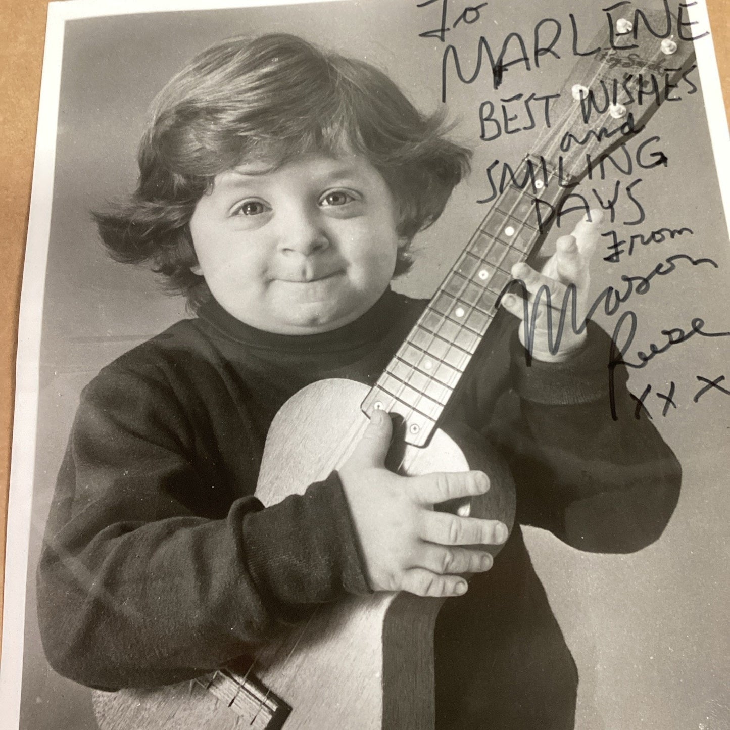 Mason Reese Signed Photograph - 8x10” Photo