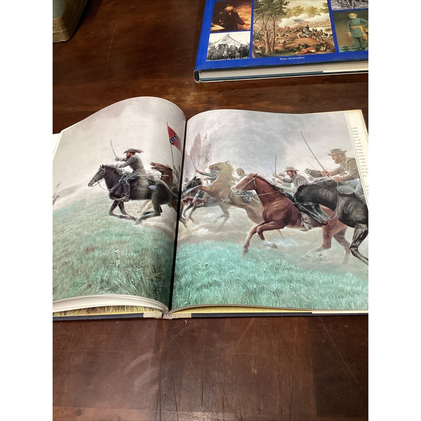 The Civil War A Photographic History & Gettysburg The Paintings Of Mort Kunstler