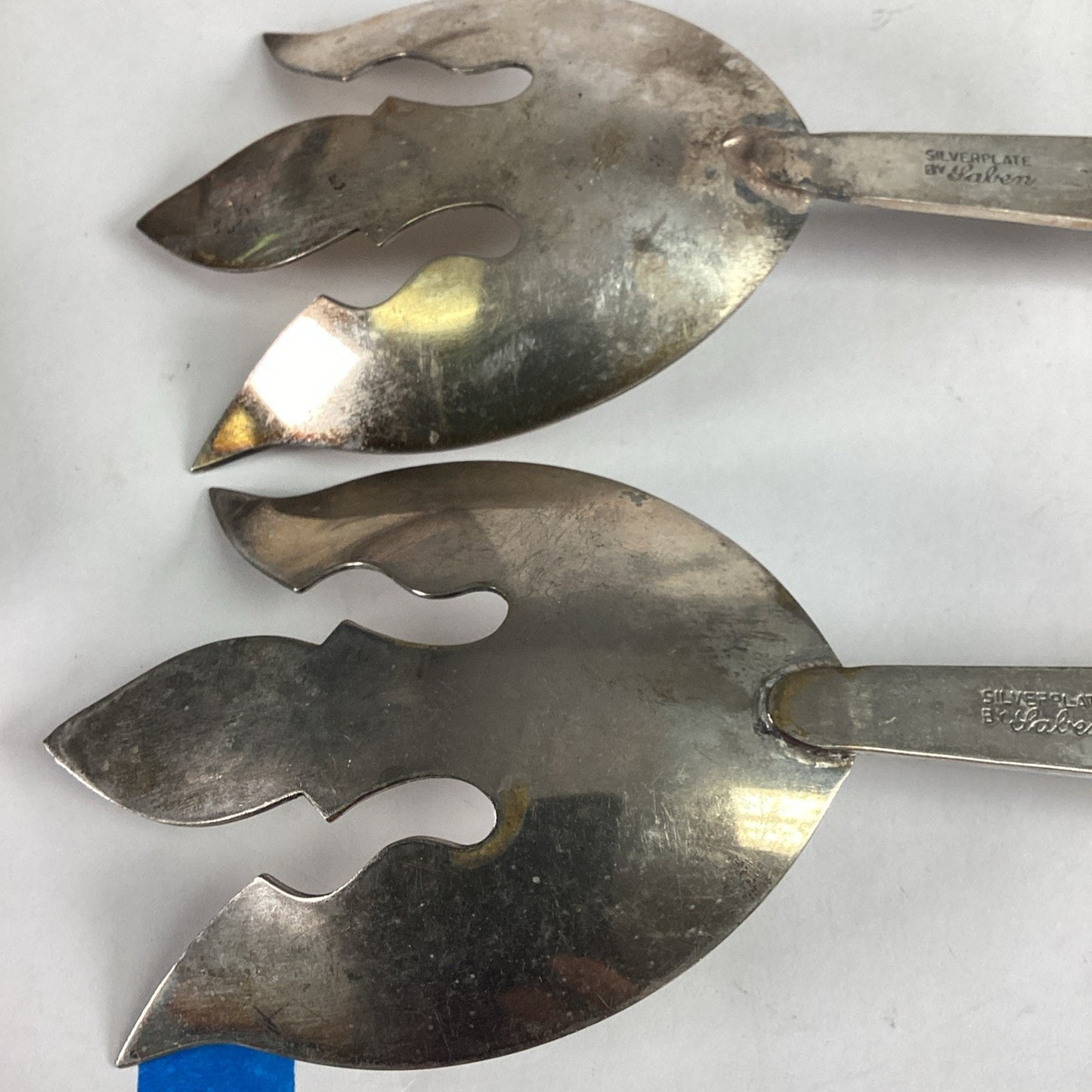 Set Of 2 Saben Silverplate Salad Forks