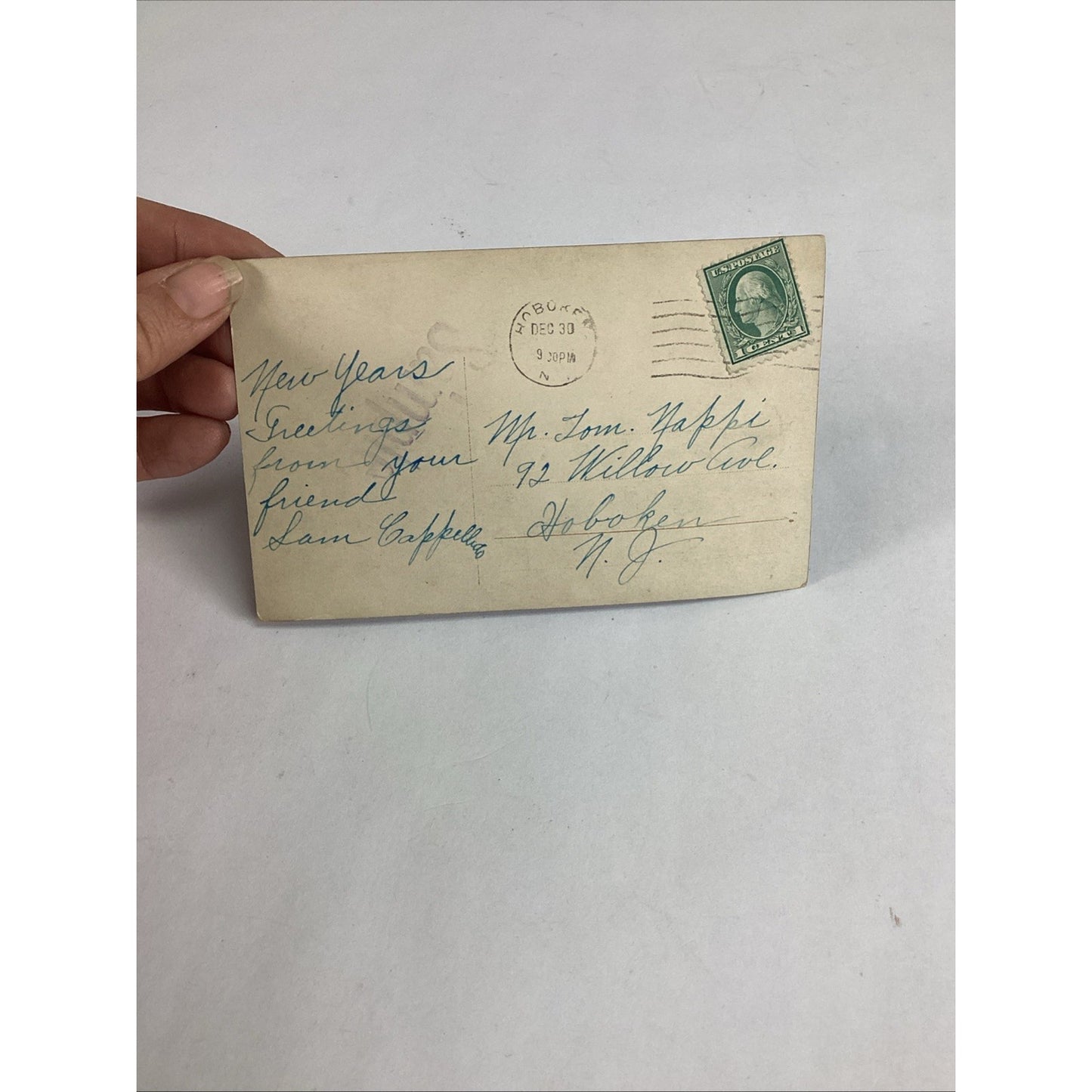 Set Of 5 Antique Italian Postcards