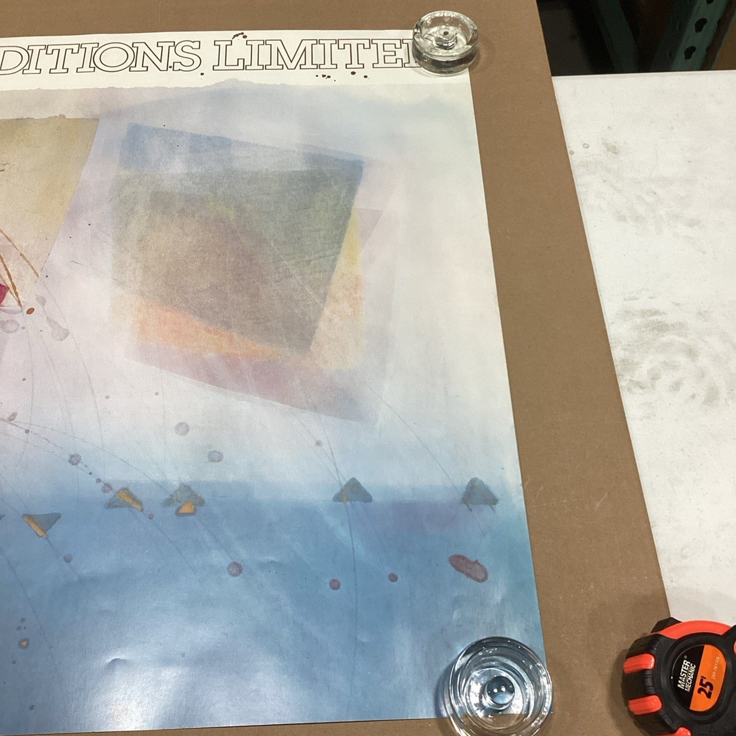 1983 Nancy Jones Editions Limited Poster - 37.25x27”
