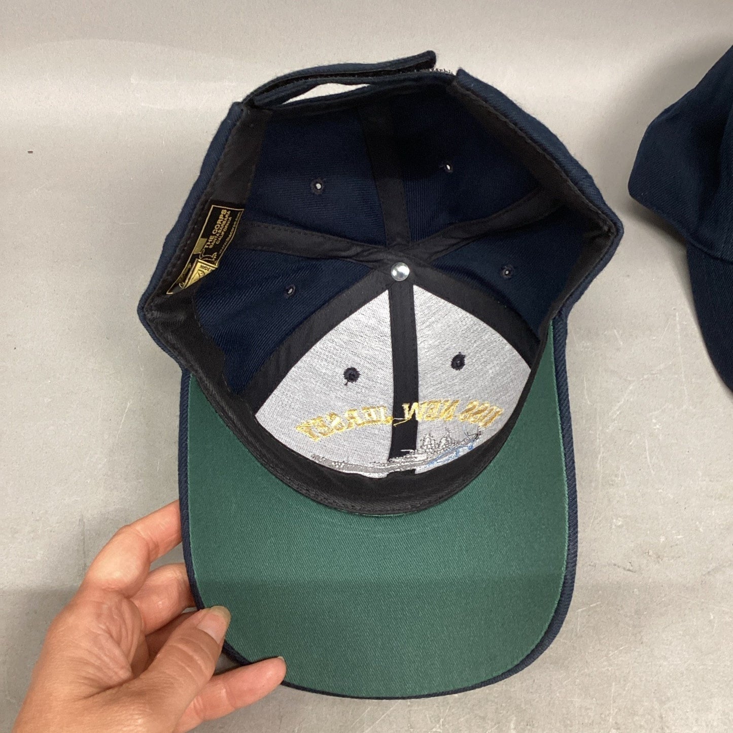 The Corps USS NEW JERSEY - BB-62 Hat, BB-62 Anniversary Hat & BB-62 Pin