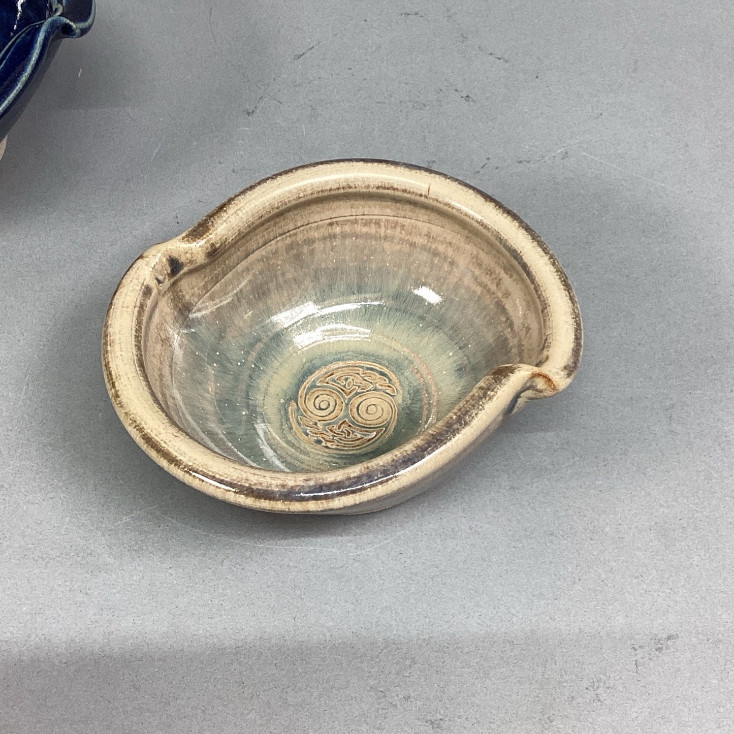 Set Of 2 - Celtic Clays Studio Art Pottery Handmade Bowls - Ireland