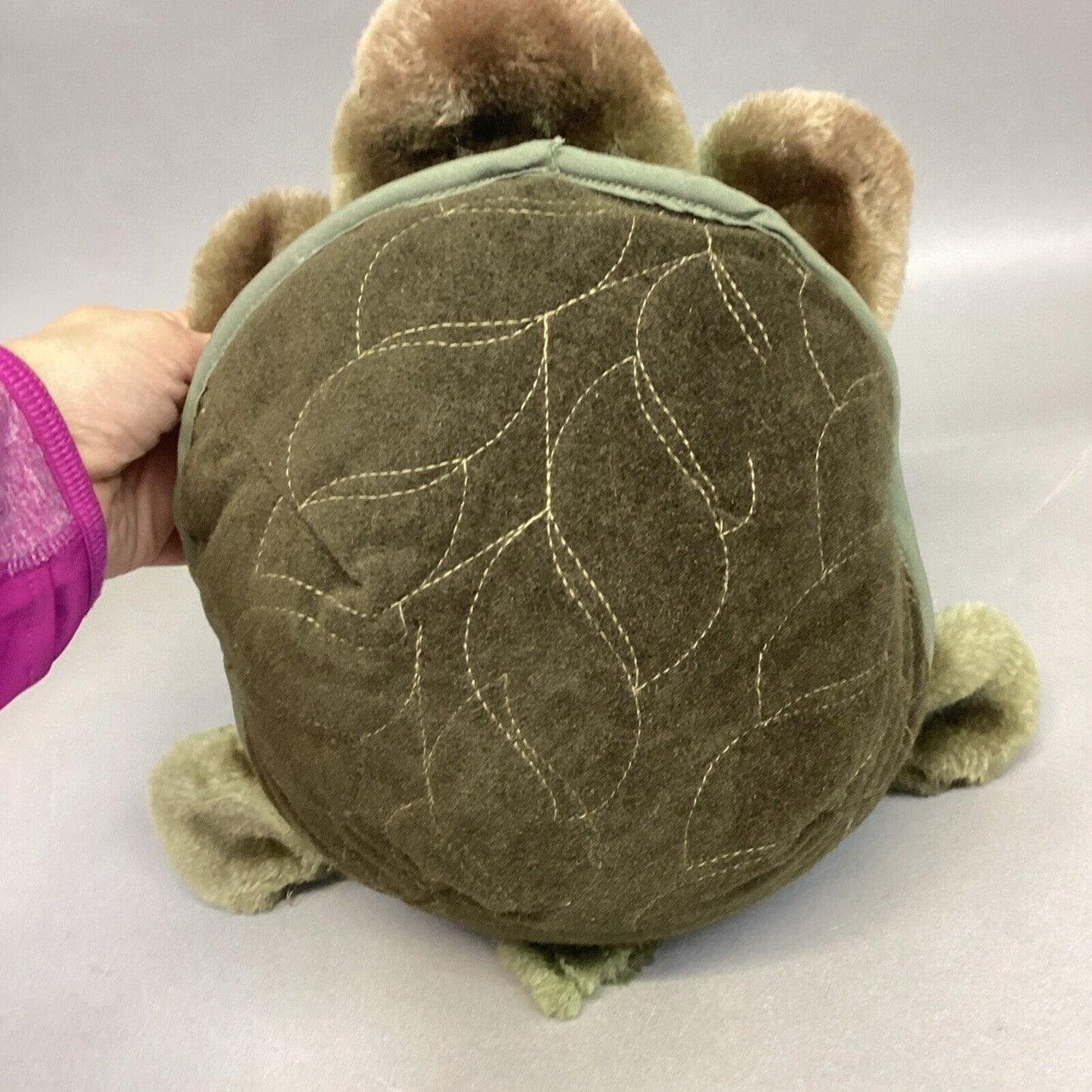Folkmanis Decorative Plush Turtle Tortoise Hand Puppet - 14”