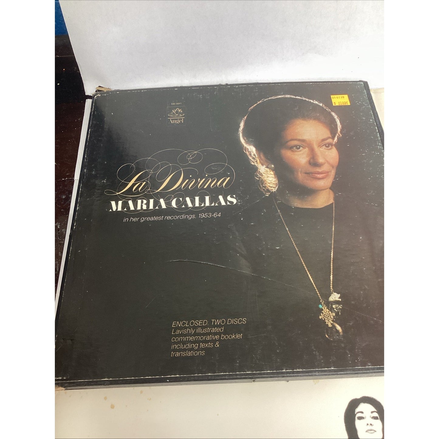 La Divina MARIA CALLAS Greatest Recordings 1953 -64 Double LP