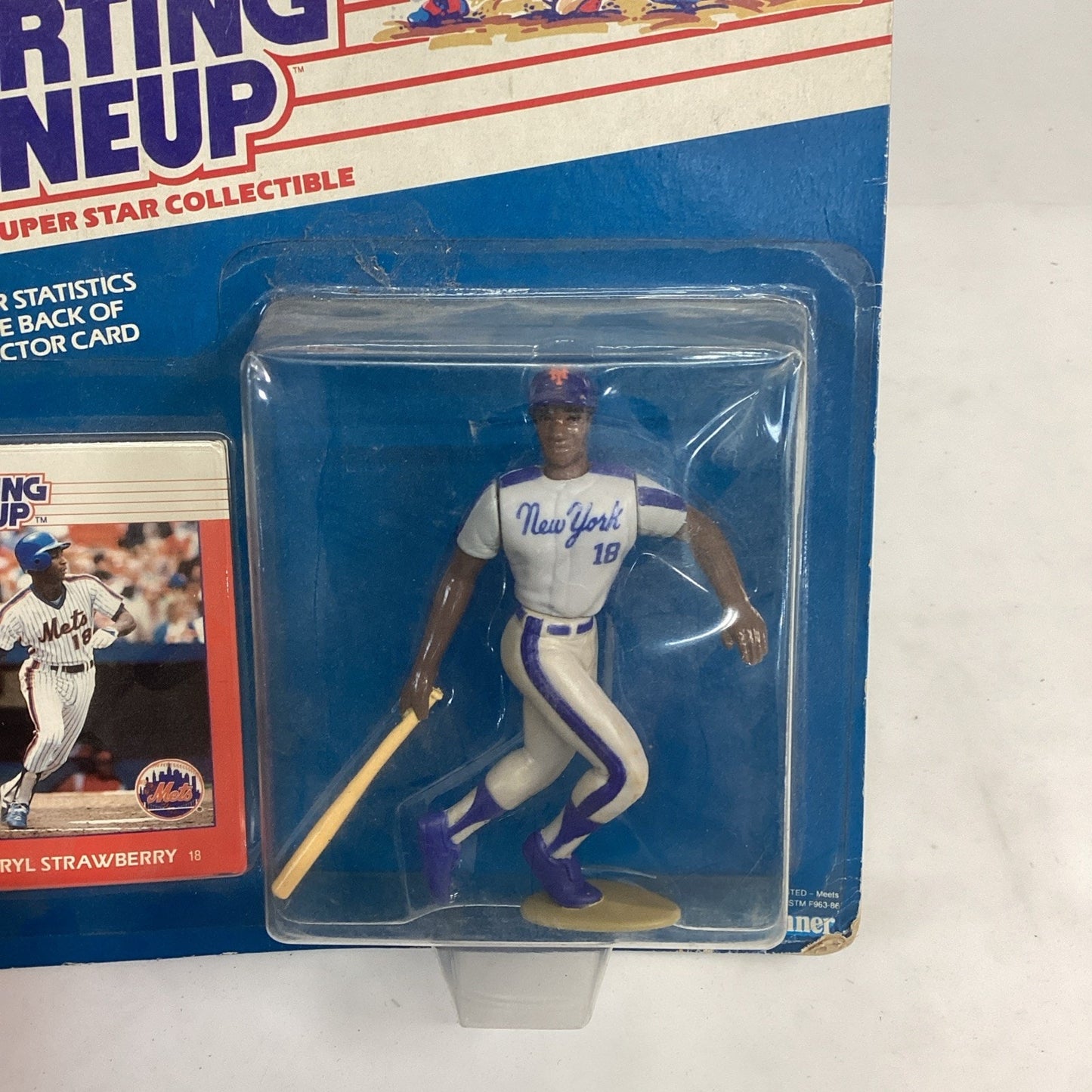 1988 DARRYL STRAWBERRY New York Mets Rookie #18 Starting Lineup