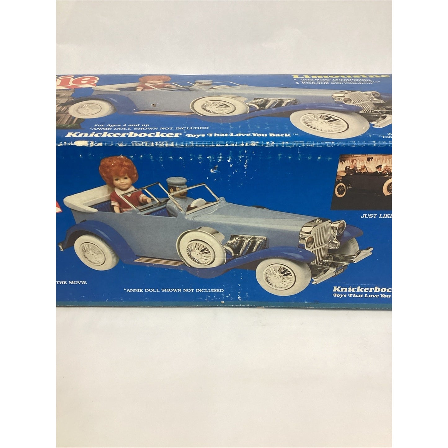 Vintage 1982 Knickerbocker The World Of Annie Limousine Vehicle Sealed - NOS