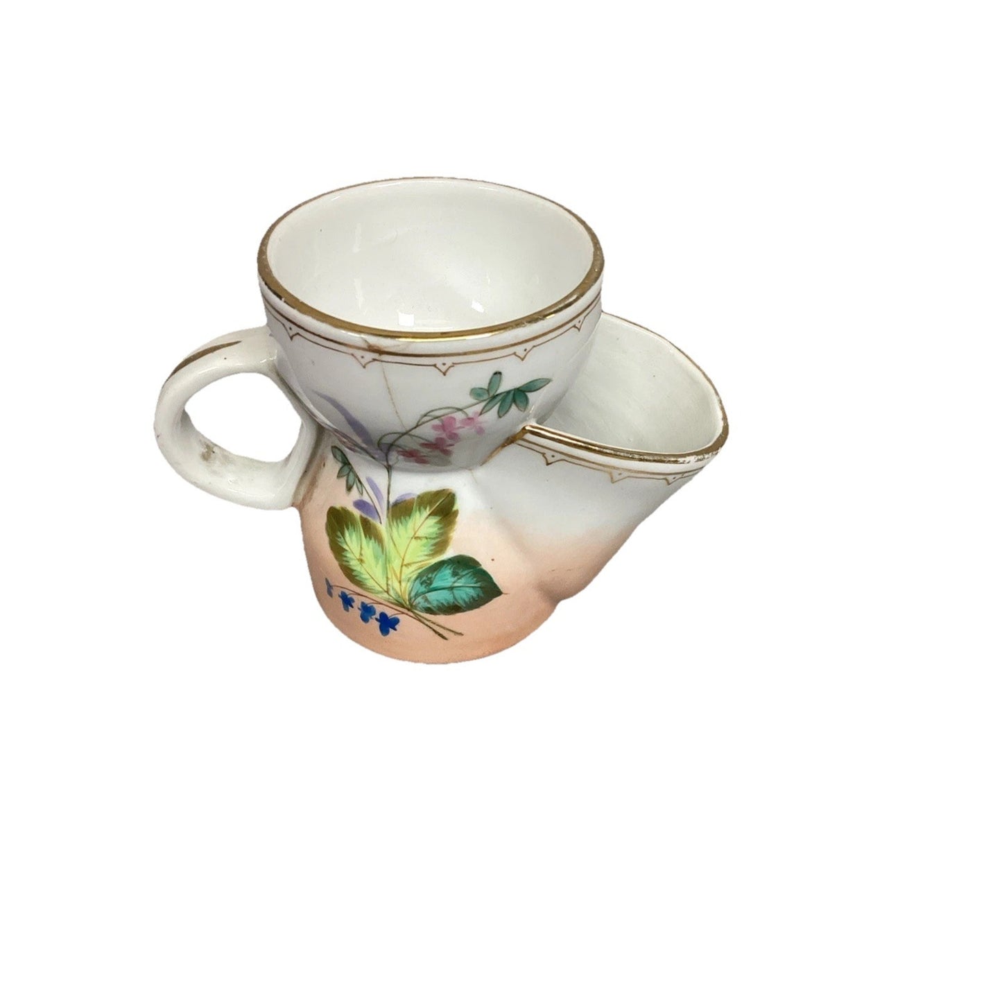 Vintage Union Old Fashioned Luxury Shaving Mug Pat. Sept 20, 1870