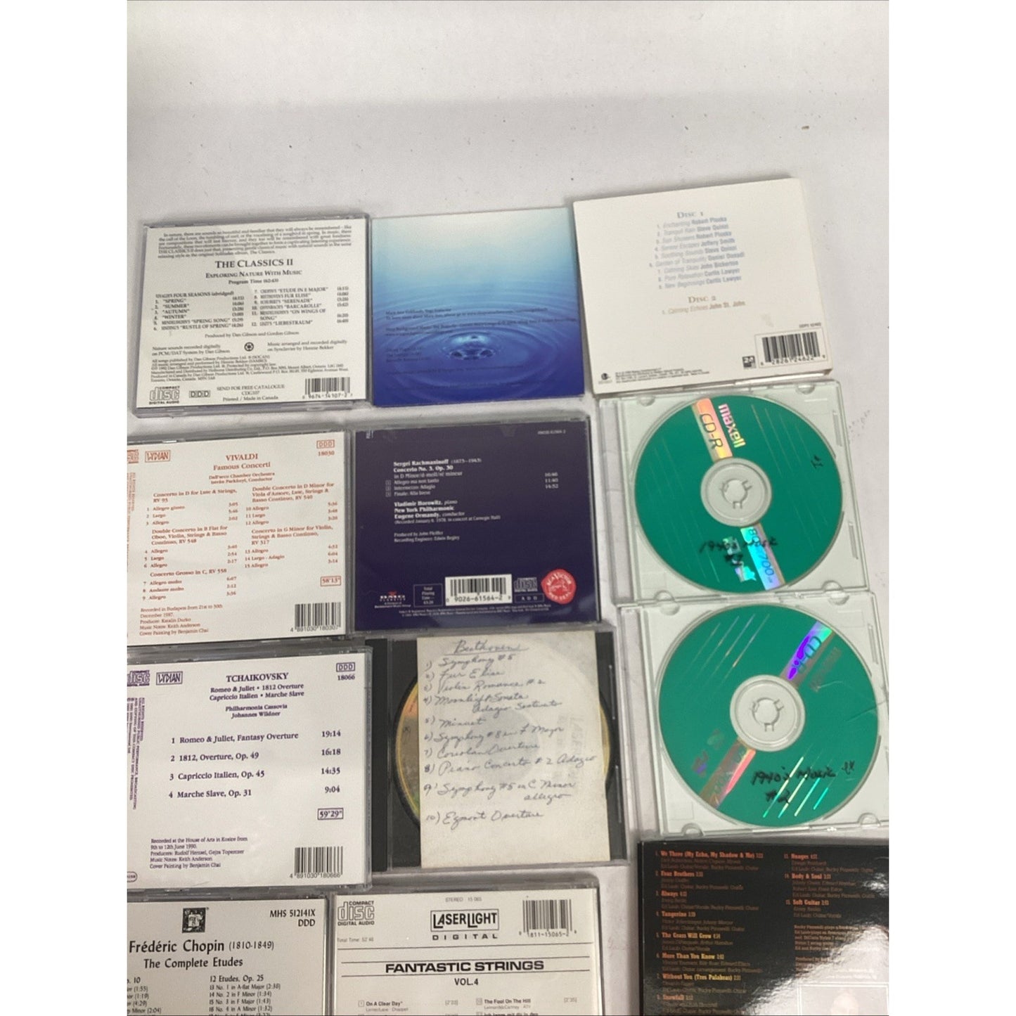 Lot Of 17 CD’s - Vivaldi, Beethoven, Mozart, Philharmonic, Gershwin & More