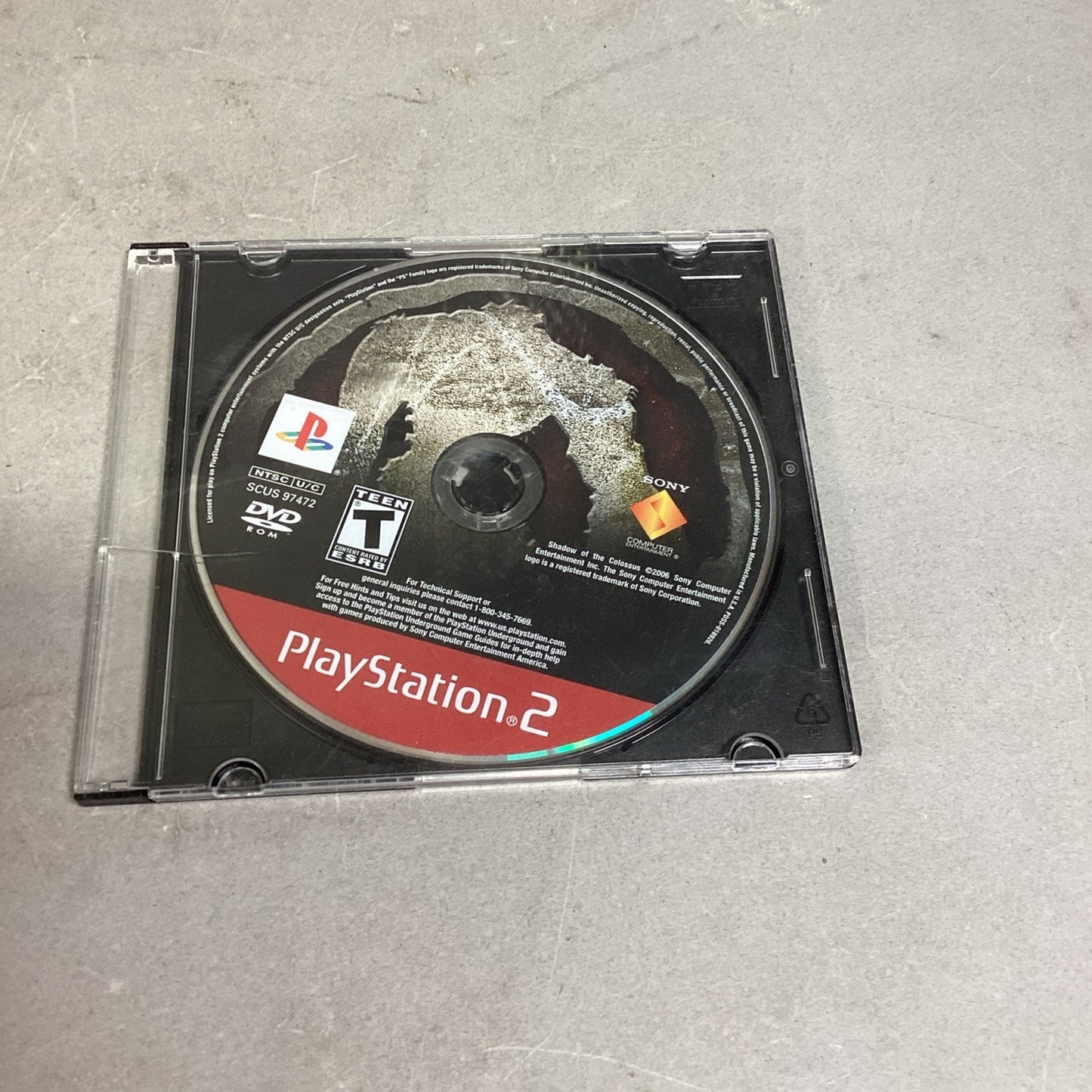 Shadow of the Colossus (Sony PS2, 2006) Disc Only