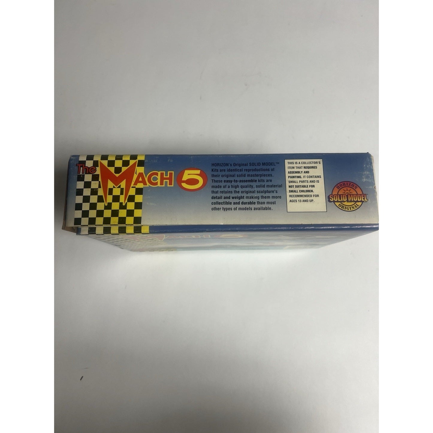 Vtg 1995 Horizon Solid Model Speed Racer Mach 5 Solid Model Kit