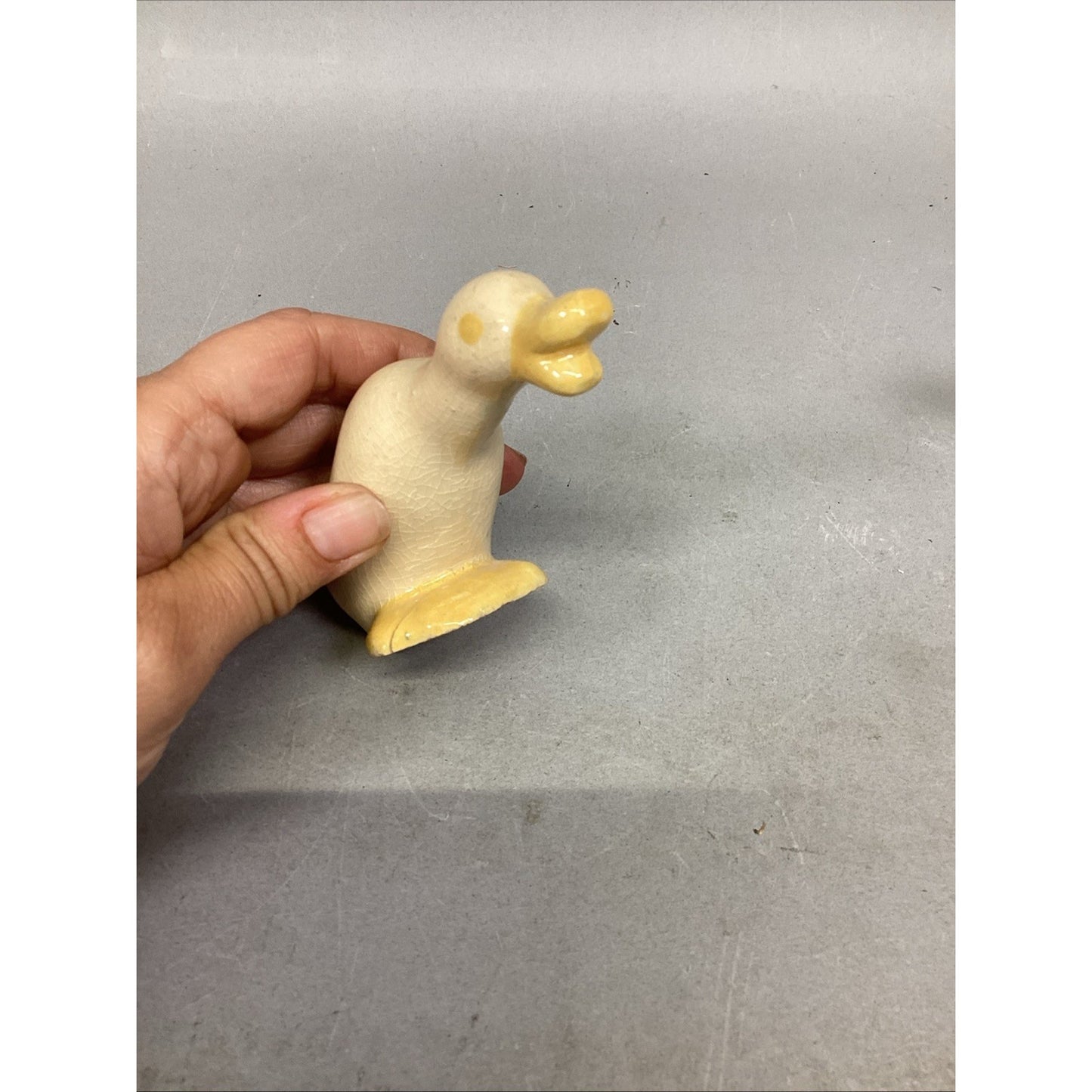 Set Of 3 Mid Century Ceramic Duck Figurines