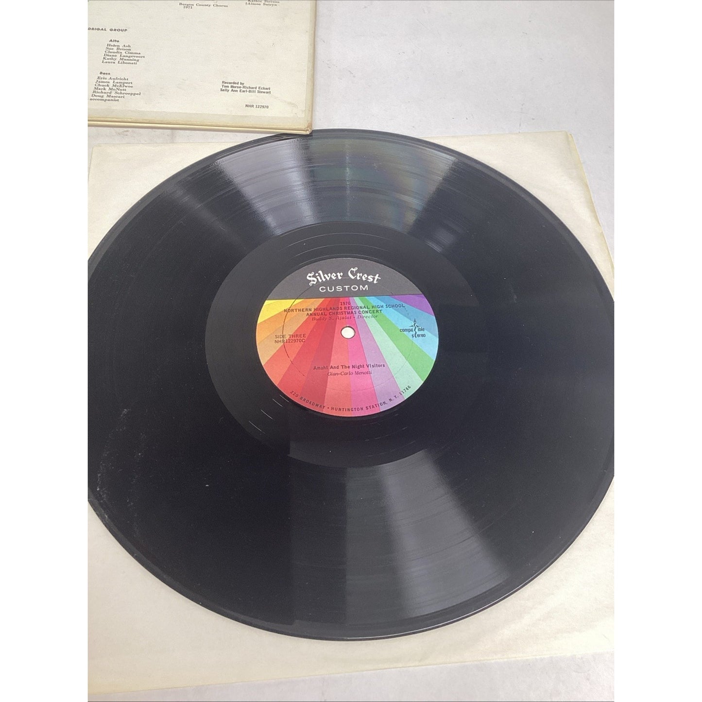 The Northern Highlands Regional High School 1970 Annual Christmas Concert Record