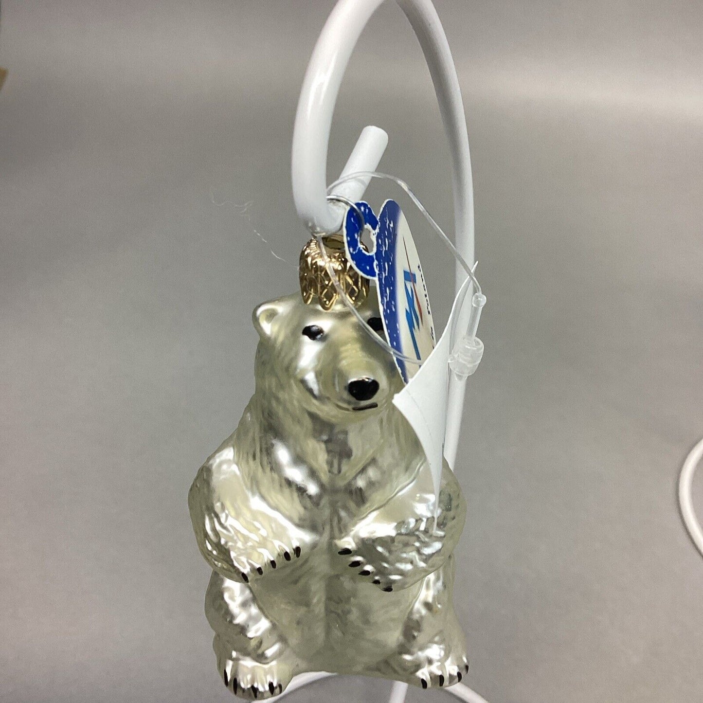 MX Polar Bear & GS Glass Polar Bear Ornaments- Made In Poland