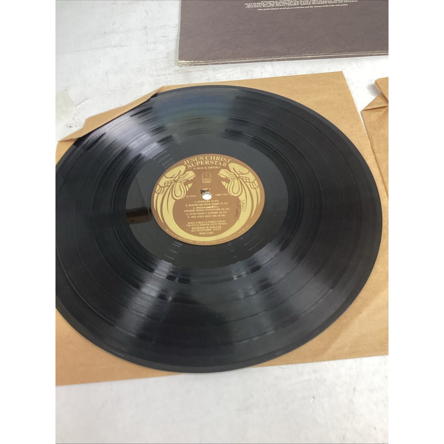 Jesus Christ Superstar Double LP Vinyl Record Album