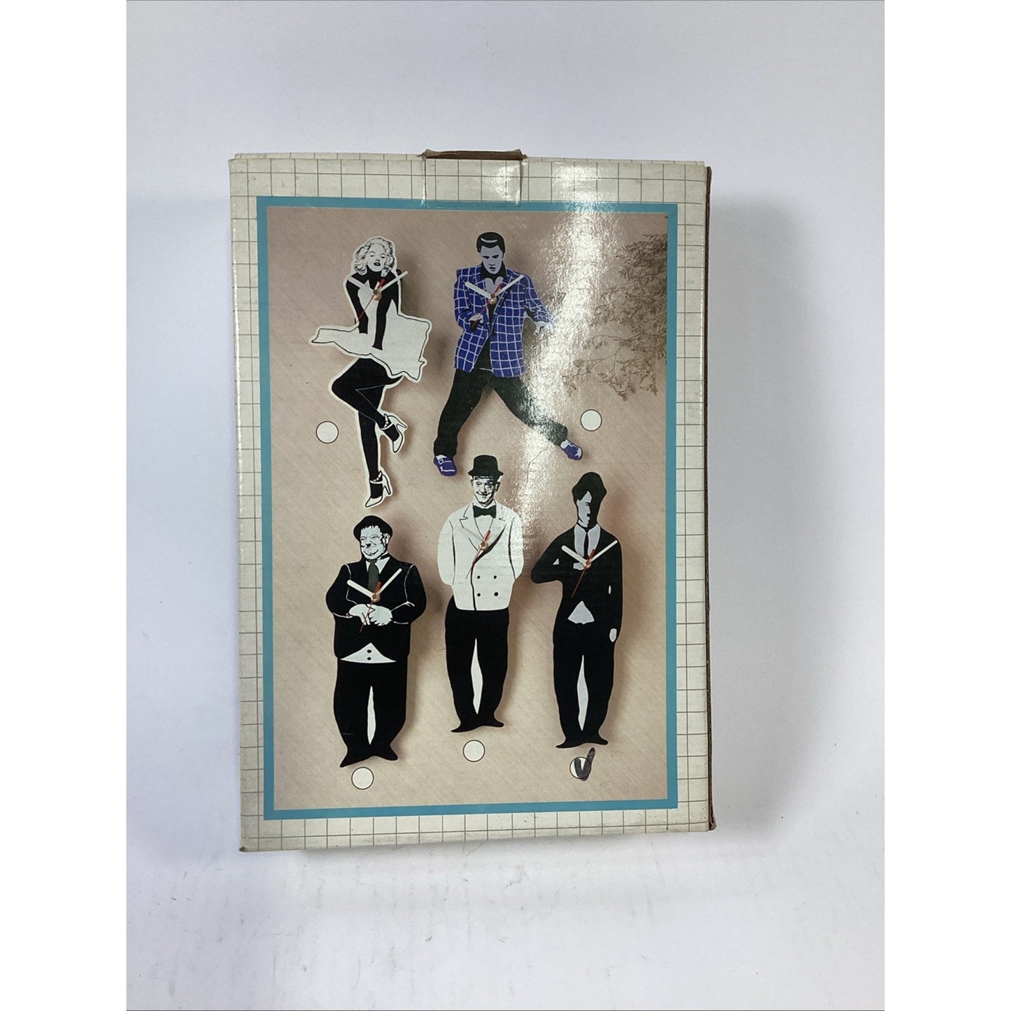 Vintage Charlie Chaplin Pendulum Clock - NOS