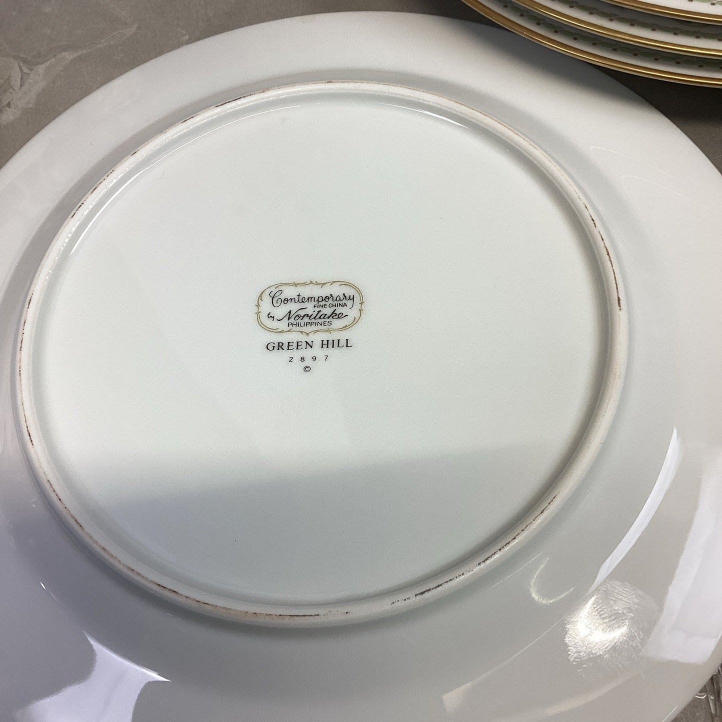 Set Of 58 Noritake Green Hill Fine China Set #2897 - Plates, Bowls, Cup/Saucers