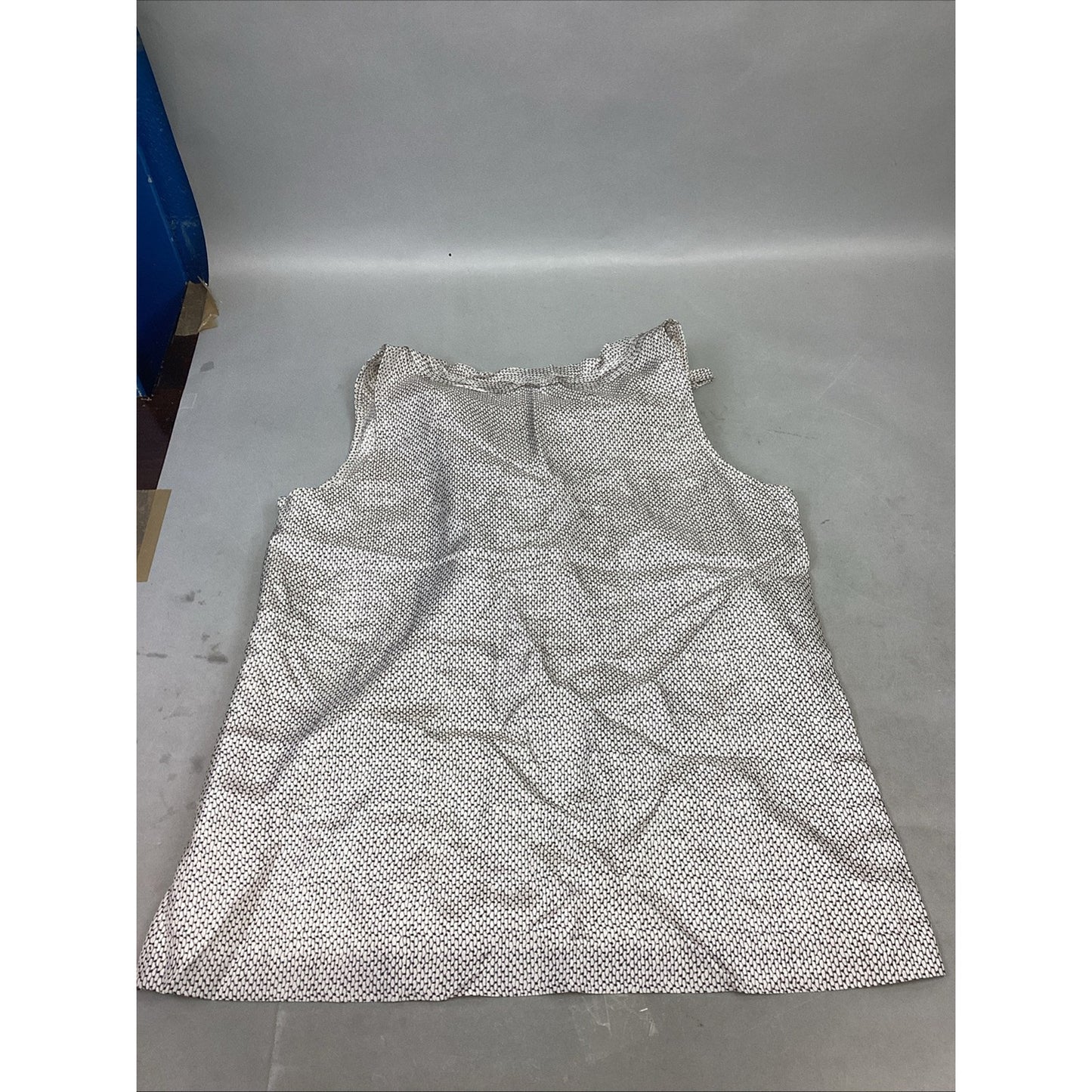 J. Crew Women’s 100% Silk Ruffled Tank Top - Size 8