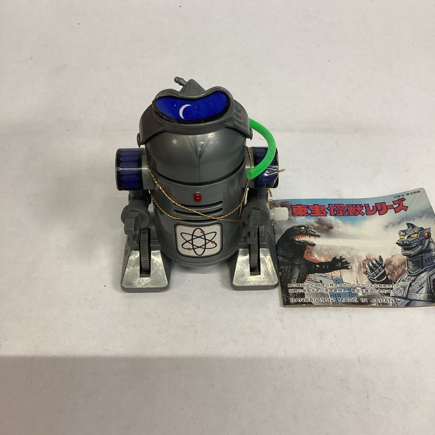 Vintage 1992 Bandai Wind-Up Cosmo The Talking Robot Japanese Version - NOS