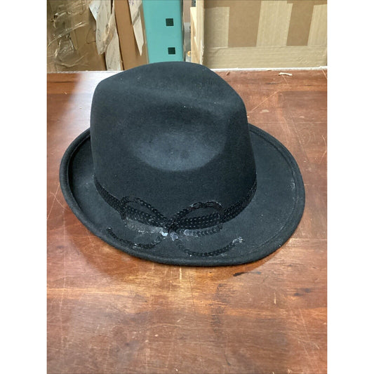 Vintage Women’s Black Sequin Hat