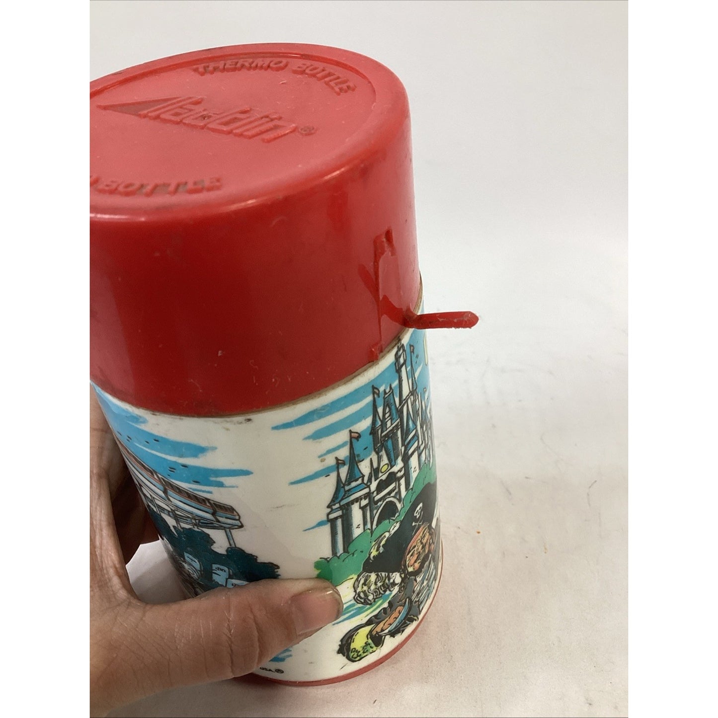Walt Disney’s Wonderful World Vintage Plastic Thermos